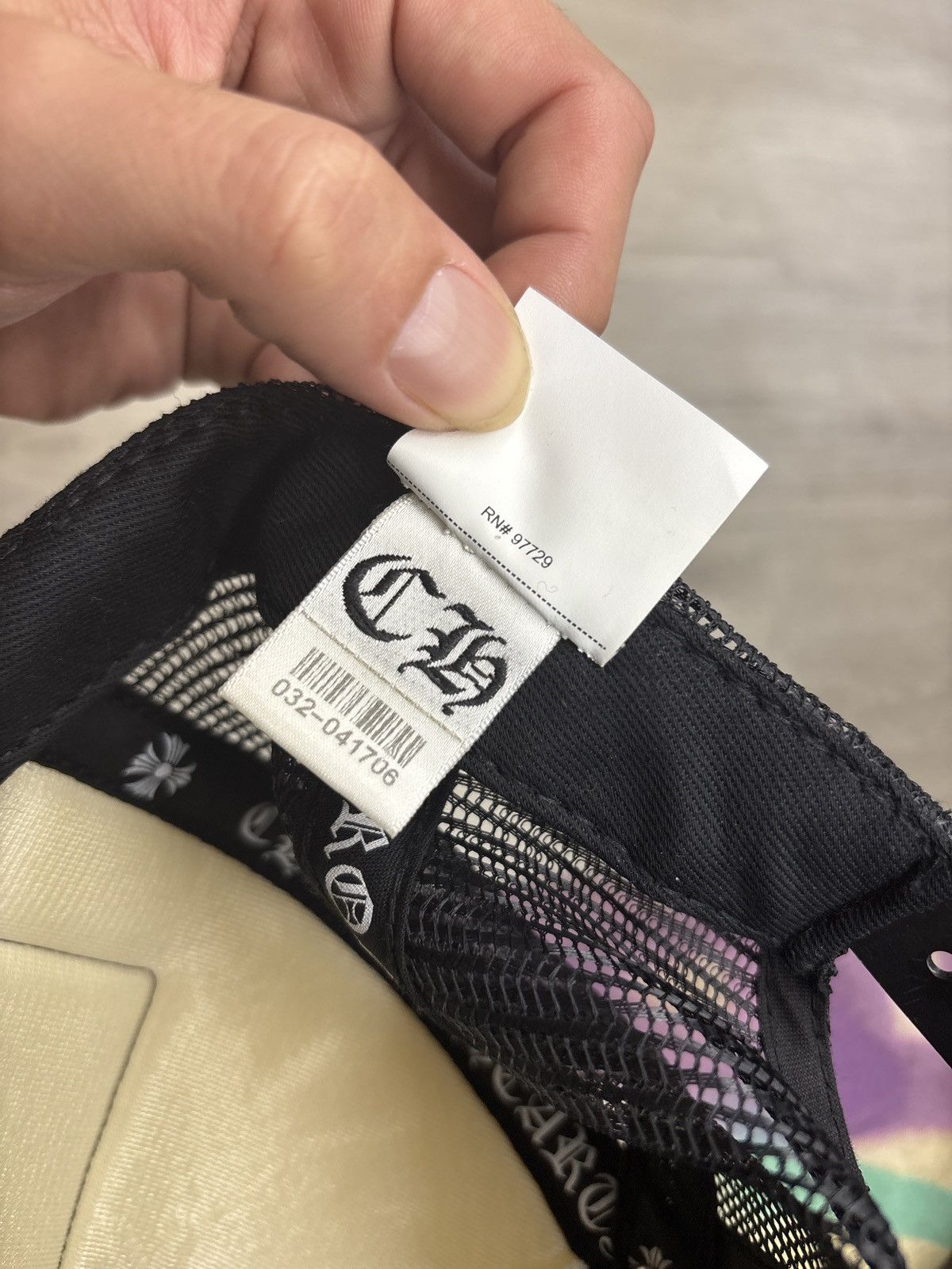Chrome Hearts Chrome Hearts fuck trucker hat Size ONE SIZE - 6 Thumbnail