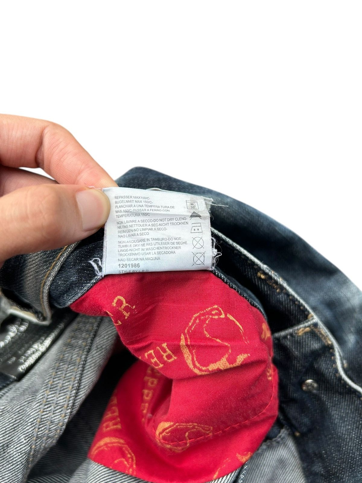 Kapital RED PEPPER JAPANESE DISTRESSED DENIM JEANS Size US 34 / EU 50 - 18 Thumbnail