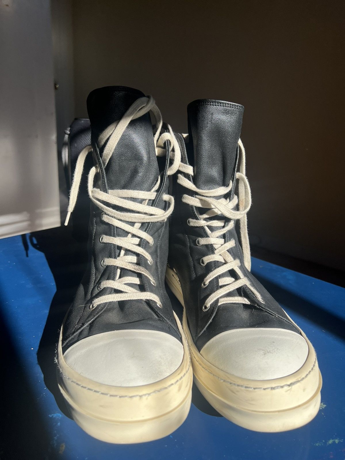 Rick Owens × Rick Owens Drkshdw Rick Owens Ramones Size US 13 / EU 46 - 5 Thumbnail