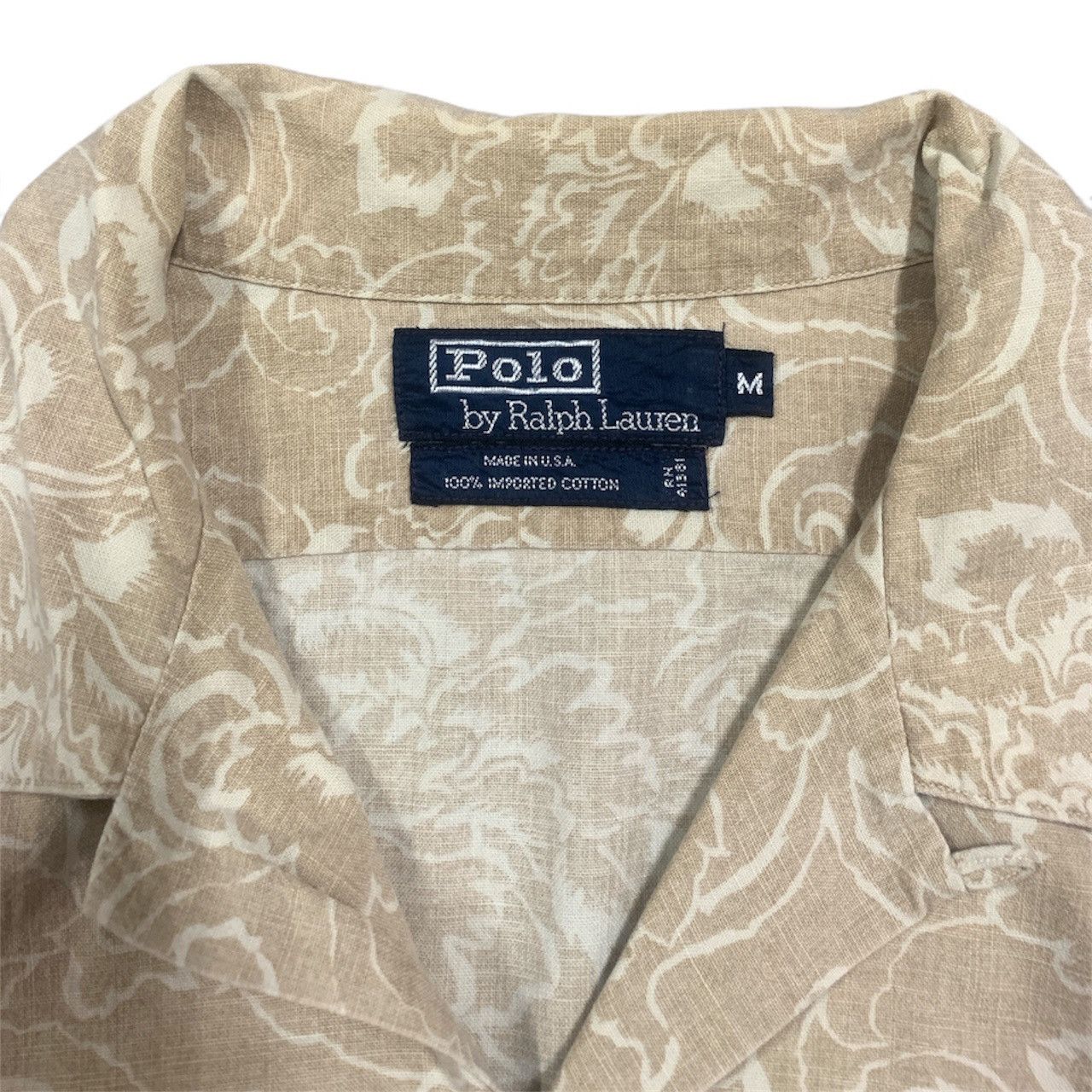 Polo Ralph Lauren Vtg Polo Ralph Lauren Double Chest Pocket Hawaiian Shirt Size US M / EU 48-50 / 2 - 7 Thumbnail