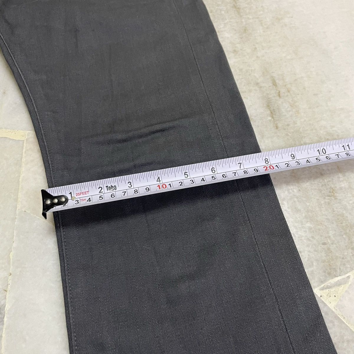 Japanese Brand ORIGINAL SELVEDGE UNIQLO SLIM STRAIGHT (32×40) Size US 30 / EU 46 - 10 Thumbnail