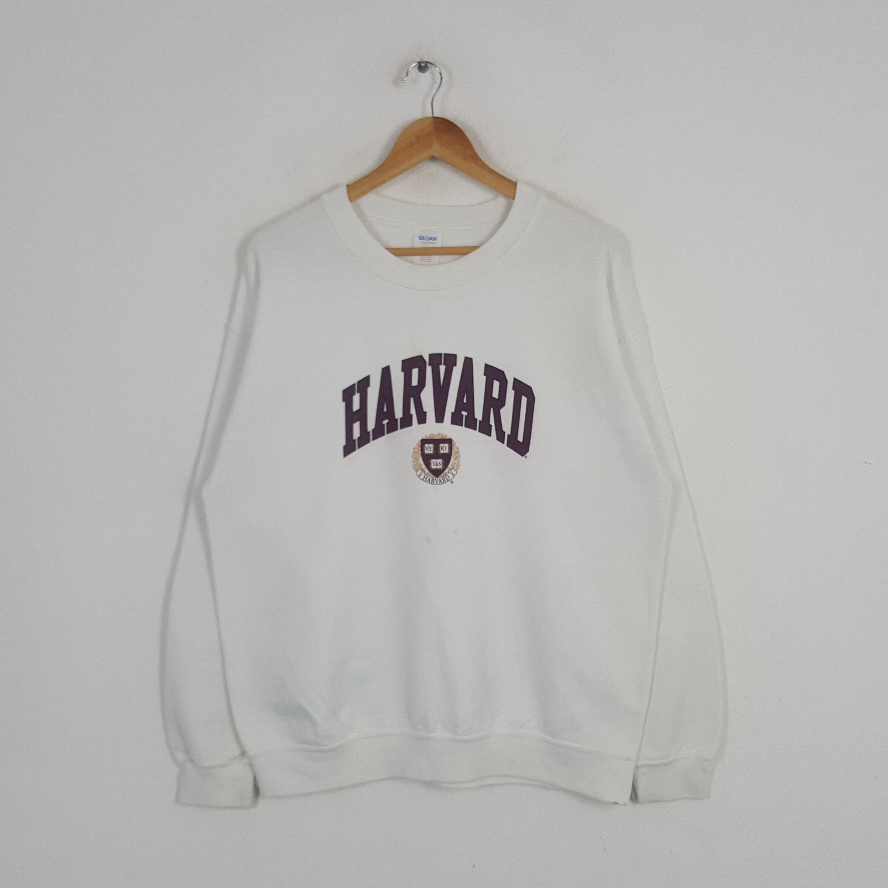 Vintage Vintage Harvard American University Promo Sweatshirt Size US L / EU 52-54 / 3 - 1 Thumbnail