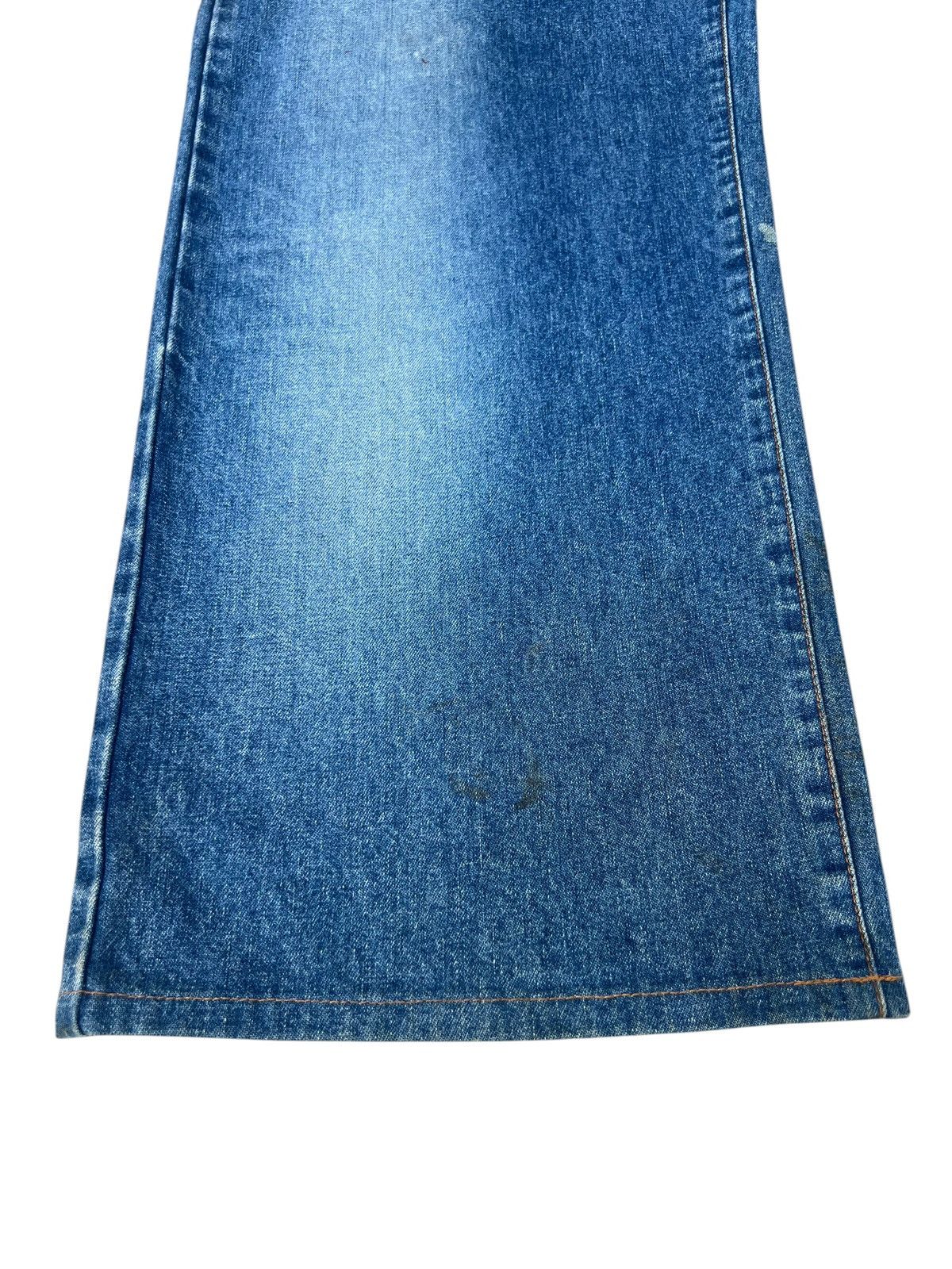 Dolce & Gabbana Vintage Dolce&Gabbana Stains Fade Denim Baggy Wide Jeans Size US 33 - 8 Thumbnail