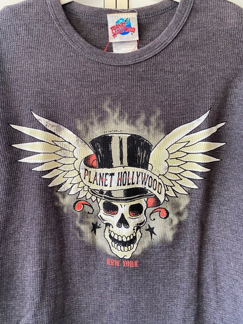 Other Y2K PLANET HOLLYWOOD LS SHIRT Size US S / EU 44-46 / 1 - 3 Thumbnail