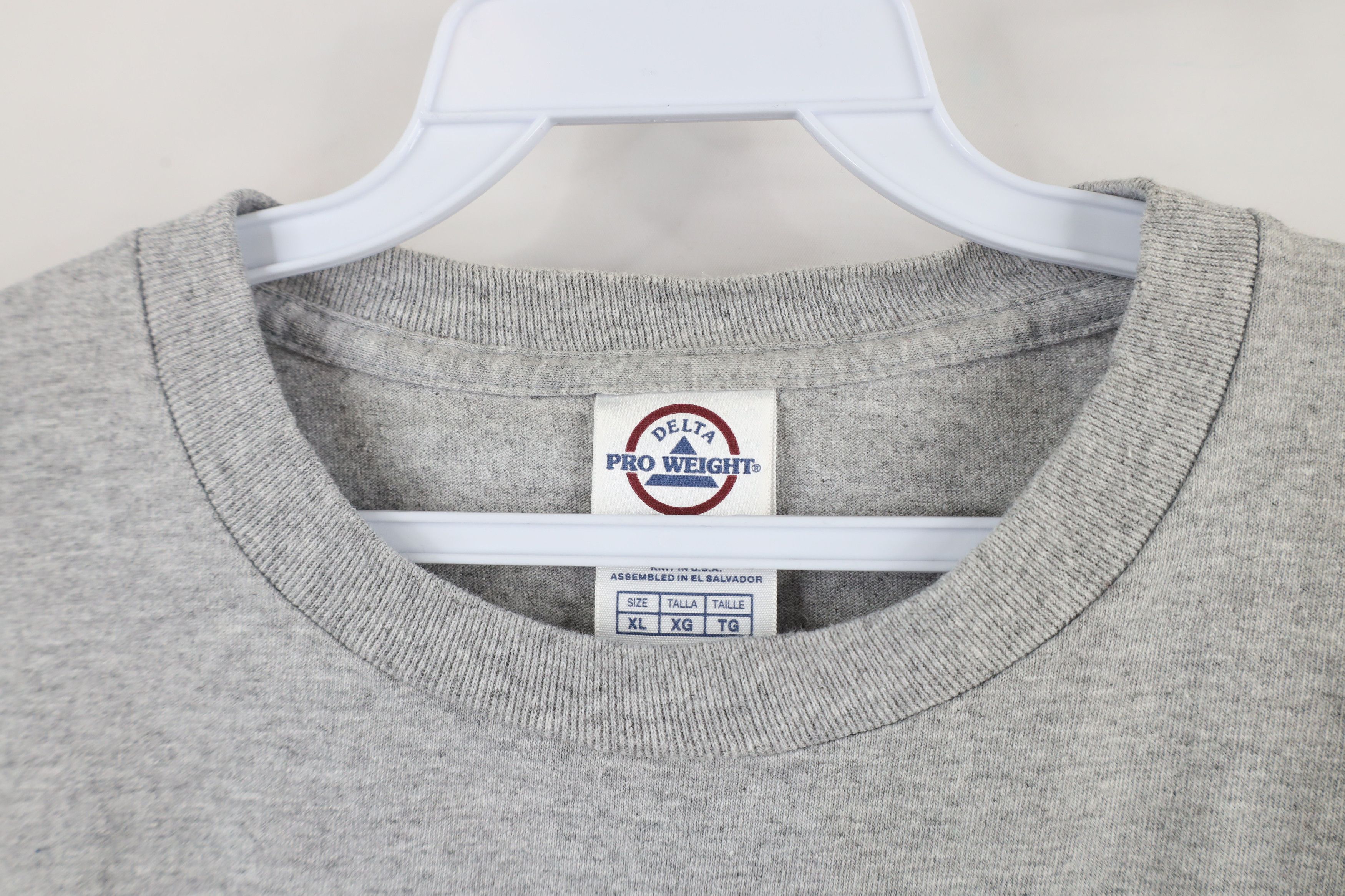 Vintage Vintage Old English D Detroit Tigers Baseball T-Shirt Gray Size US XL / EU 56 / 4 - 11 Thumbnail