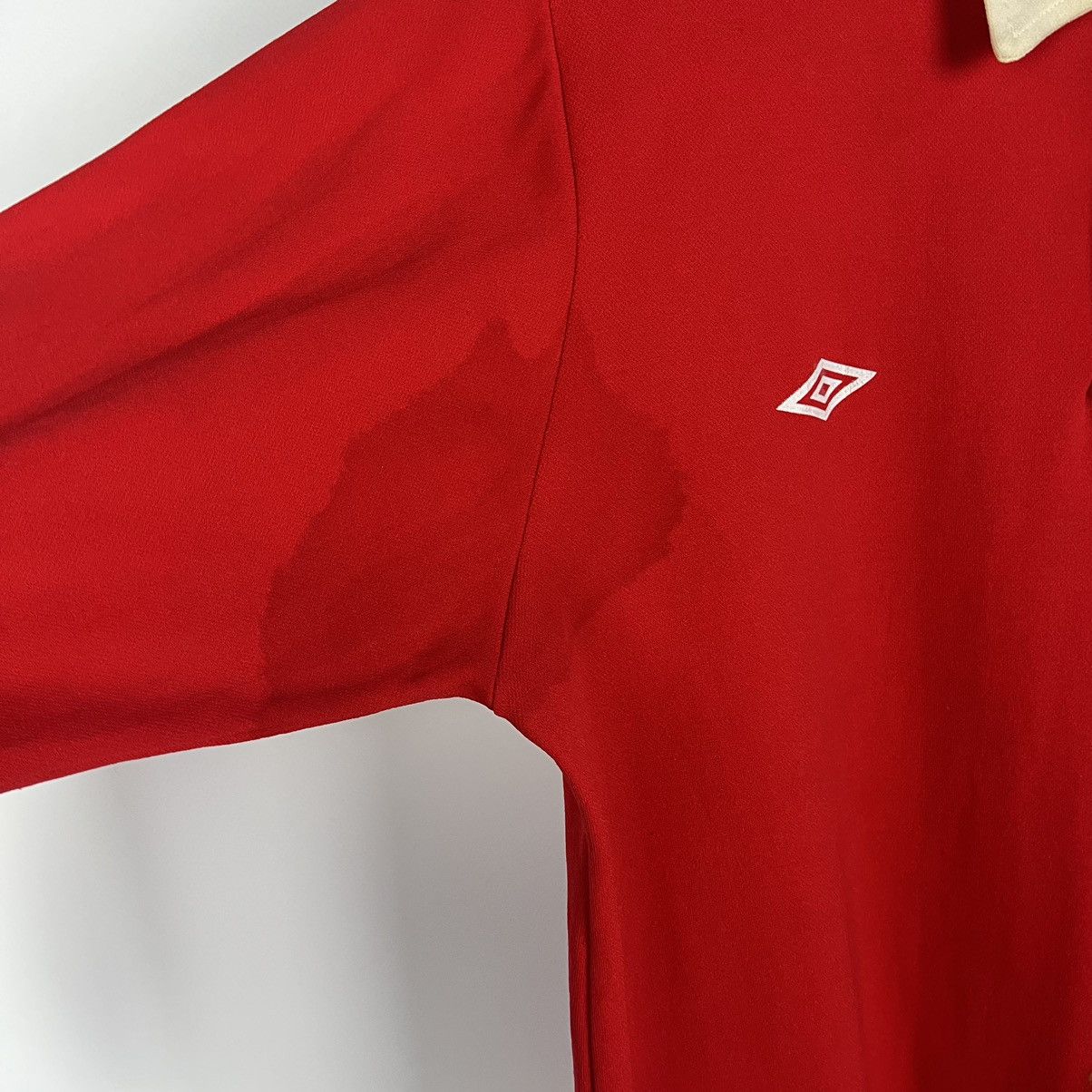 Umbro Vintage Umbro Manchester United Soccer Jersey Shirt Red 70s Size US S / EU 44-46 / 1 - 10 Thumbnail