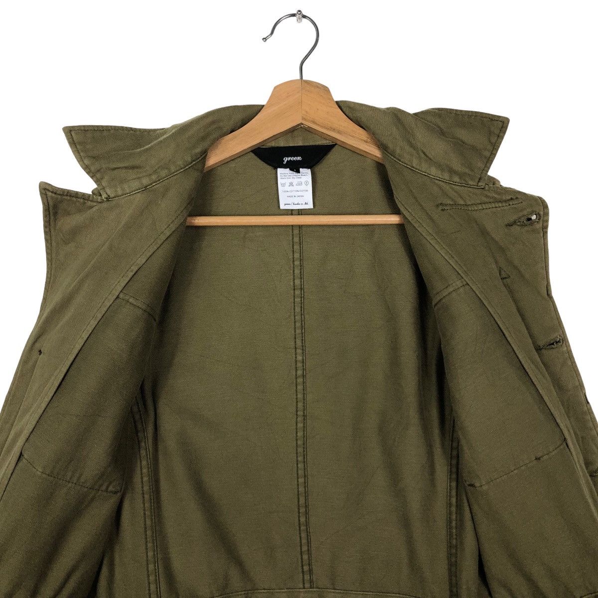 Japanese Brand 🔥Military Parka Jacket Style Green Made in Japan Size US M / EU 48-50 / 2 - 11 Thumbnail