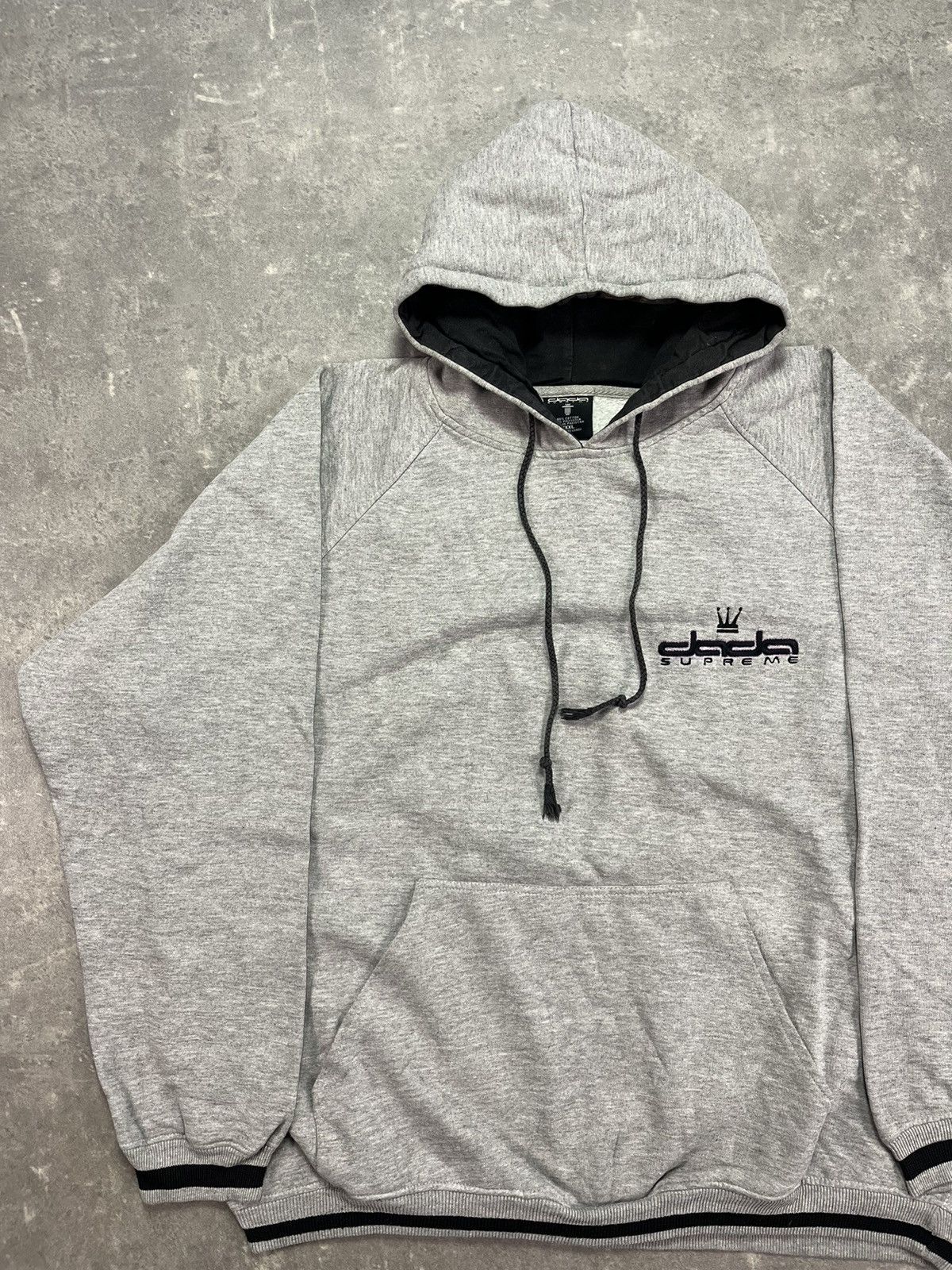 Damani Dada Dada Supreme Small Chest Logo Baggy Hoodie XXL XXXL Size US XXL / EU 58 / 5 - 3 Thumbnail