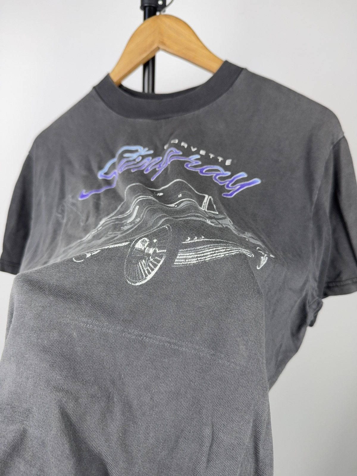 Vintage Vintage 1995 Retro Corvette Stingray Car Graphic T Shirt Size US M / EU 48-50 / 2 - 8 Thumbnail