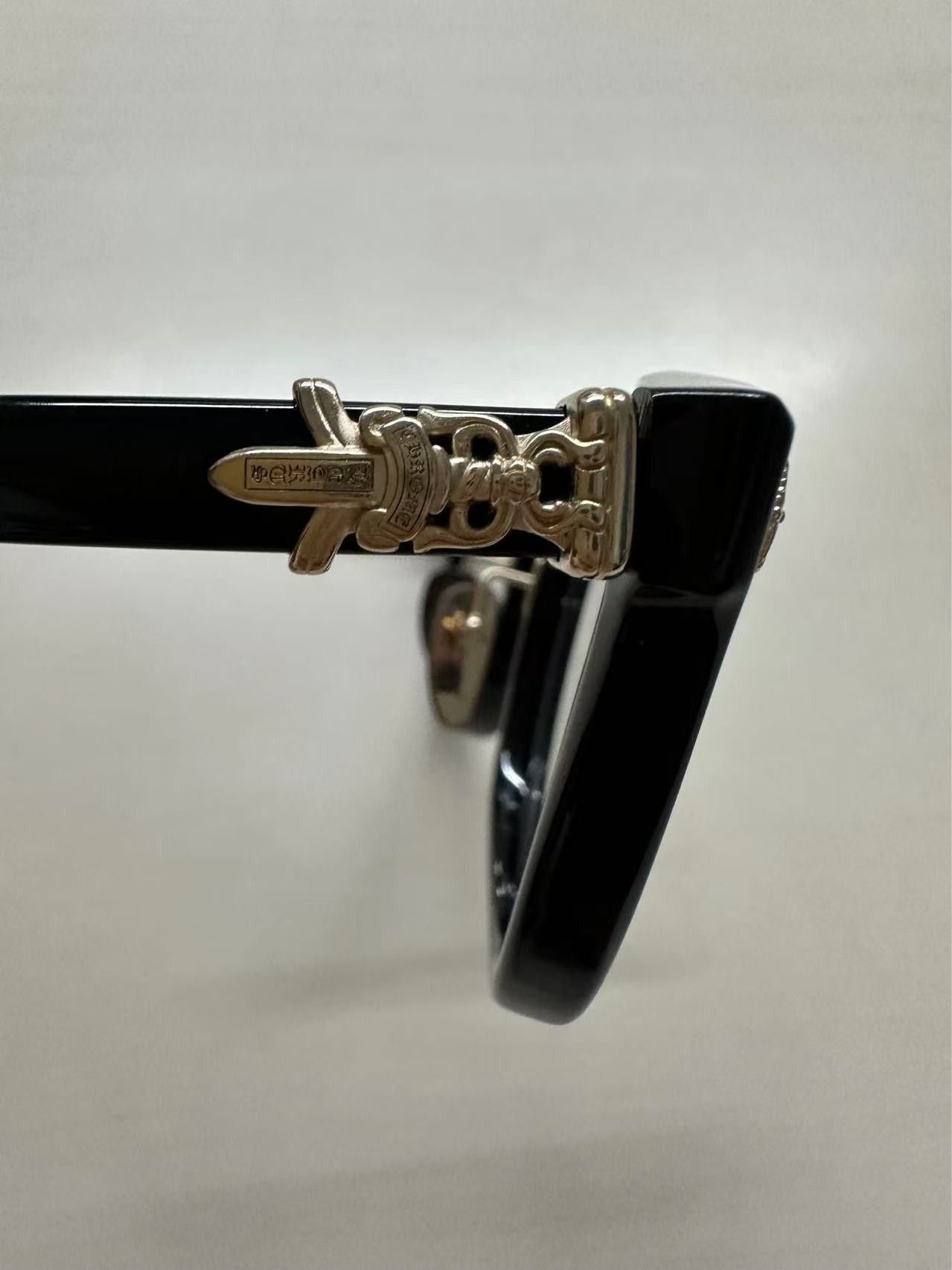 Chrome Hearts Chrome Hearts SAC BK/GP Dagger Glasses Frame Size ONE SIZE - 6 Thumbnail