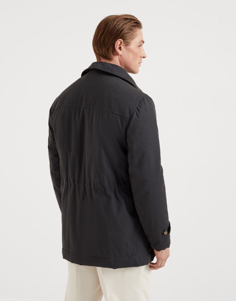Brunello Cucinelli o1w1db10925 Wr Padded Jacket in Black Size US L / EU 52-54 / 3 - 5 Thumbnail
