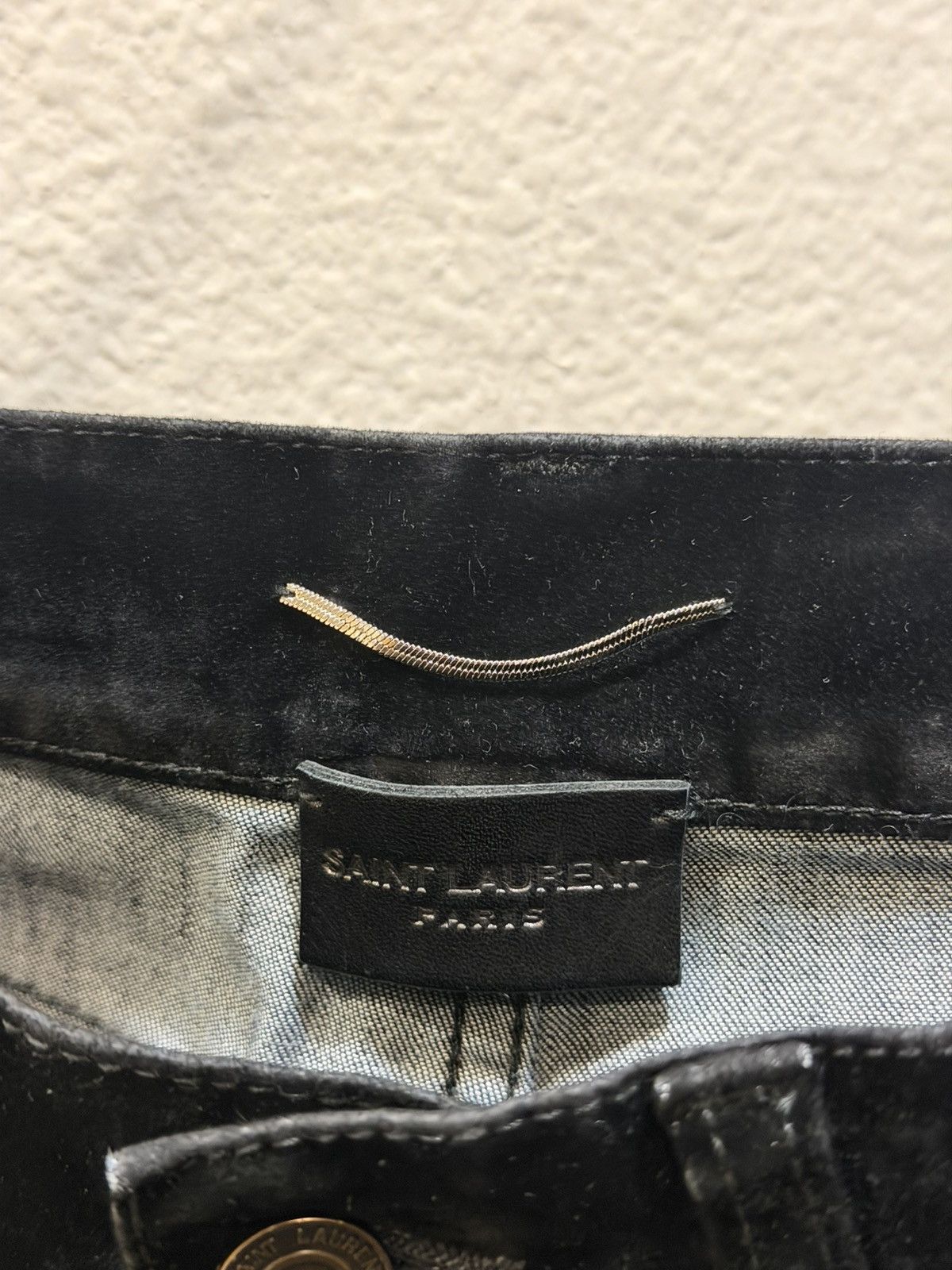 Saint Laurent Paris 2018 Velvet D17 Jeans 31 Size US 32 / EU 48 - 6 Thumbnail
