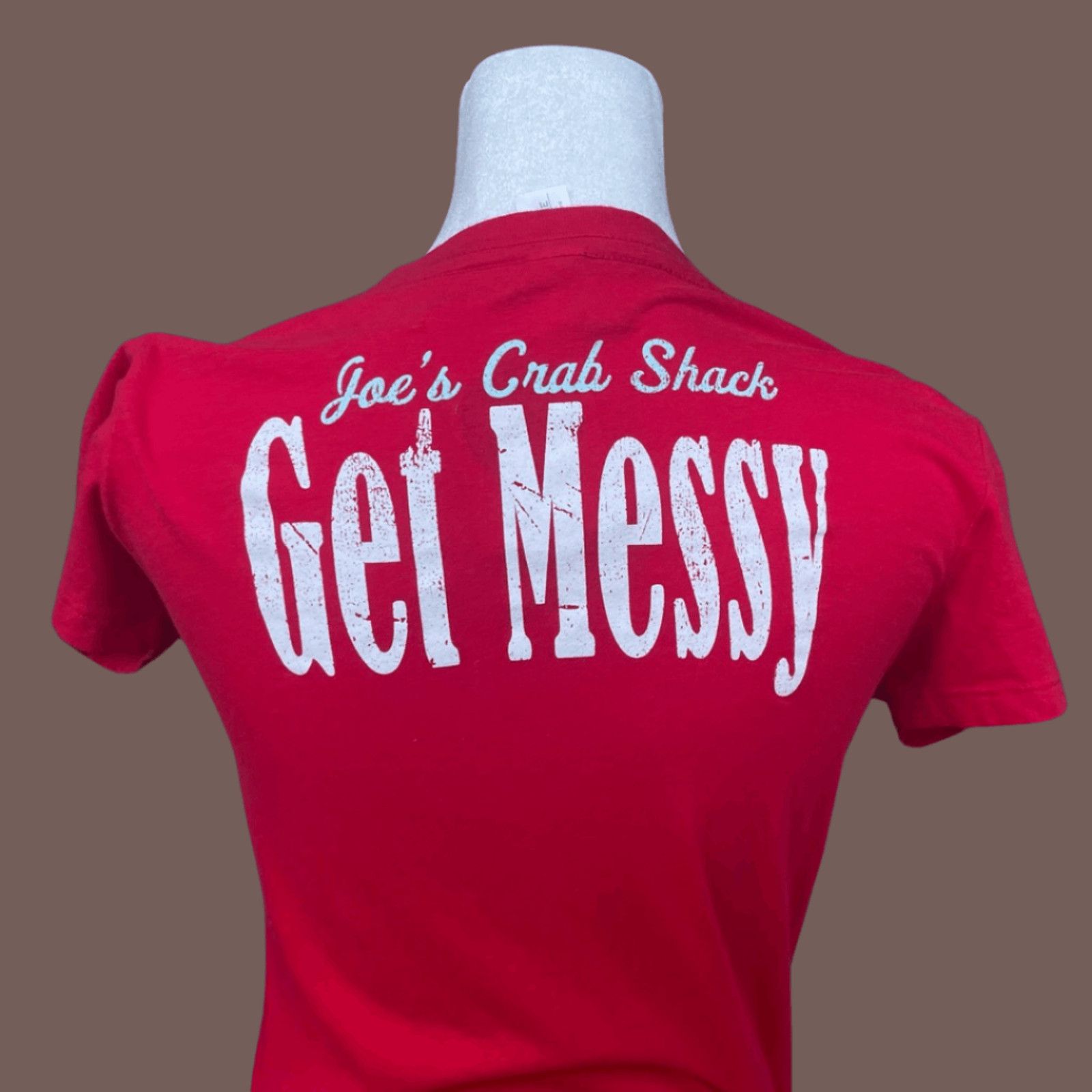 Vintage VTG Graphic Tee | Pima Apparel Red Novelty | Y2K Cringecore Size M / US 6-8 / IT 42-44 - 2 Thumbnail