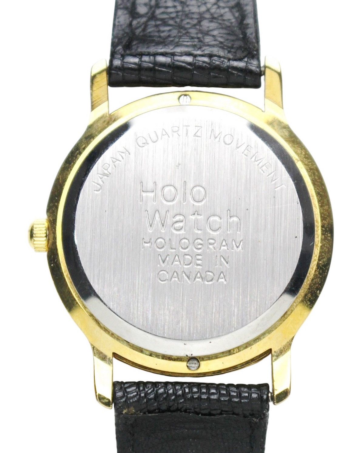 Hysteric Glamour 2000S HOLOGRAM DIAL BLUE-GREEN EFFECT GOLD-PLATED WATCH Size ONE SIZE - 4 Thumbnail