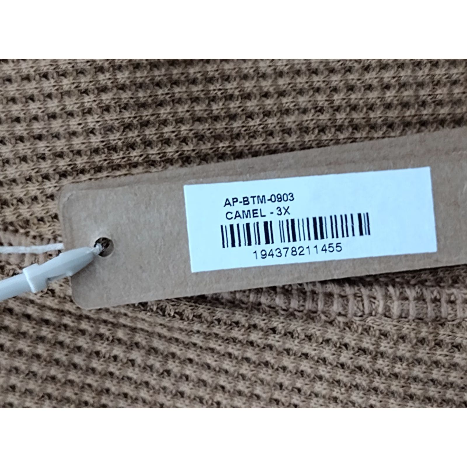 SKIMS SKIMS KIM K Women’s Waffle Loose Pants Color Camel 3X AP-BTM-0903 Size 40" / US 18 - 5 Thumbnail