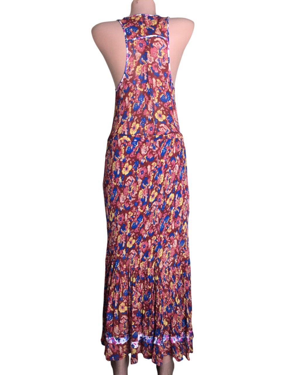 Isabel Marant × Isabel Marant Etoile Isabel Marant Etoile Randia Floral Chiffon Midi Dress EU36 Size XS / US 0-2 / IT 36-38 - 6 Thumbnail