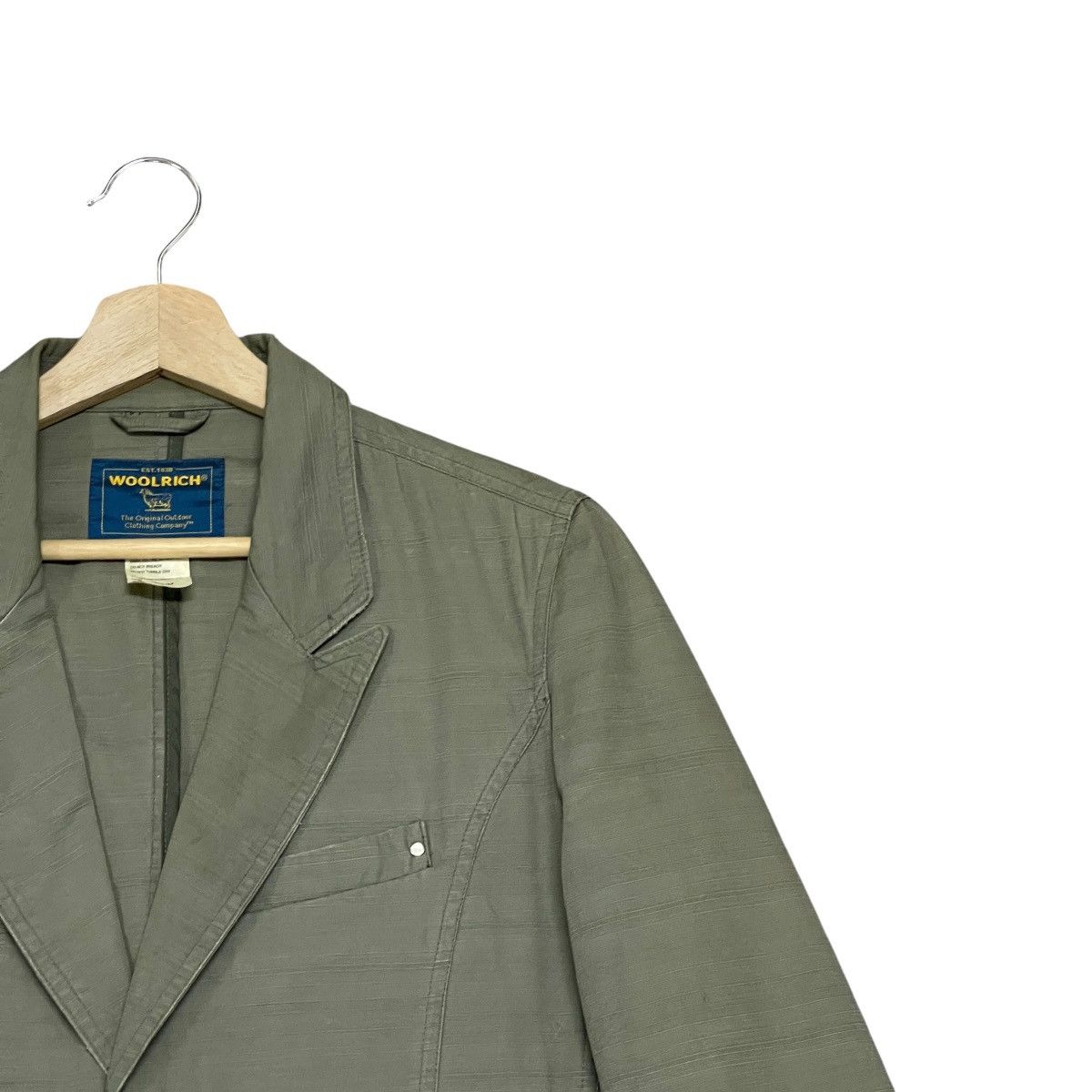 Woolrich Woolen Mills Vintage Woolrich Cargo Pockets Military Field Jacket Size US M / EU 48-50 / 2 - 2 Thumbnail