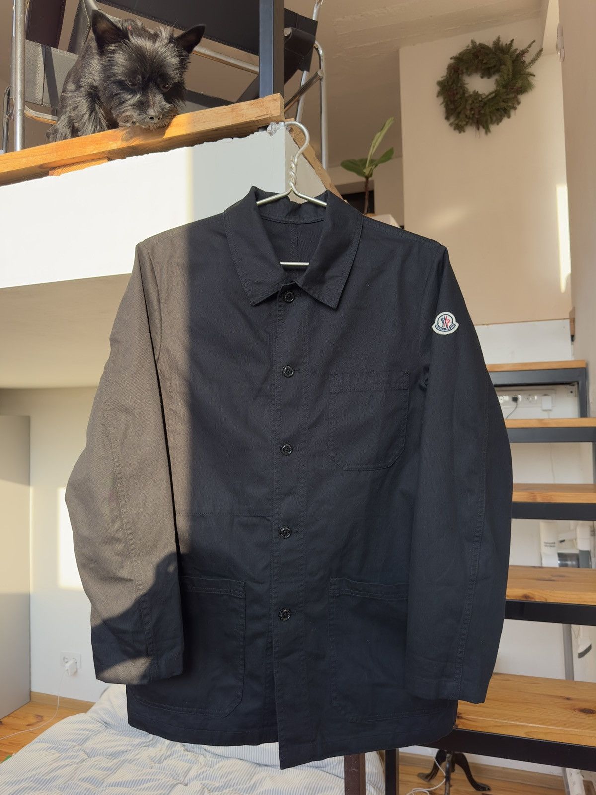 Moncler Moncler Black Over Shirt Jacket Men’s 2 Size US M / EU 48-50 / 2 - 6 Thumbnail