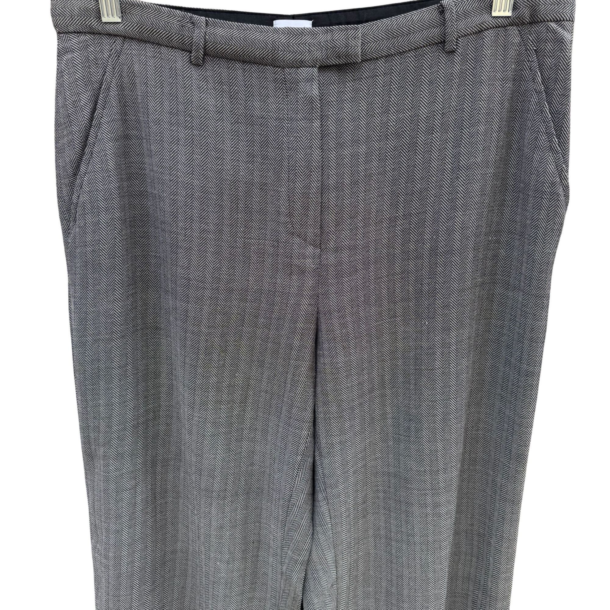 Armani Collezioni Armani Collezioni Vintage Womens Herringbone Italian Wool Dr Size 36" / US 14 / IT 50 - 3 Thumbnail