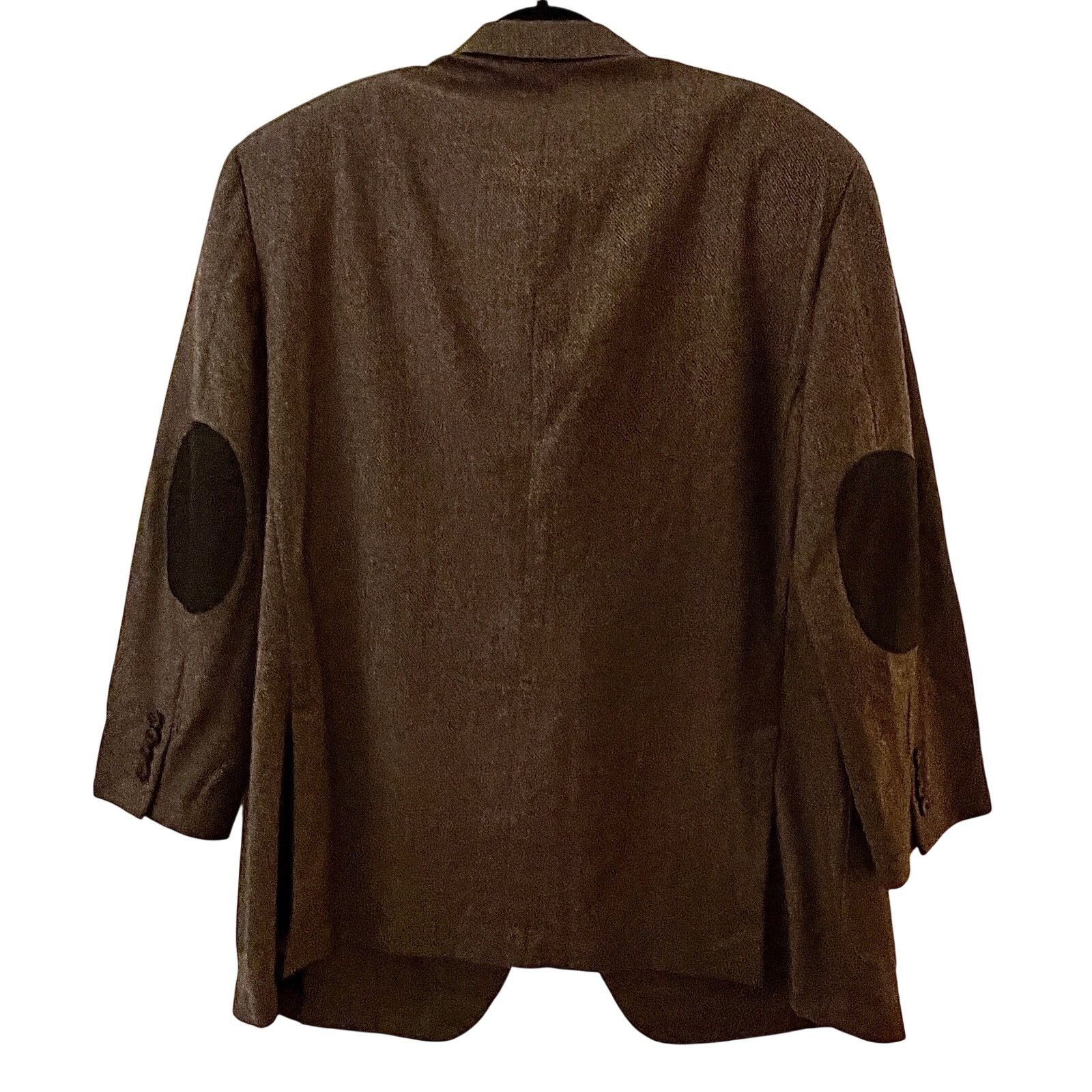 Other Carroll & Co Brown Pure Cashmere Blazer Size 48R - 2 Thumbnail