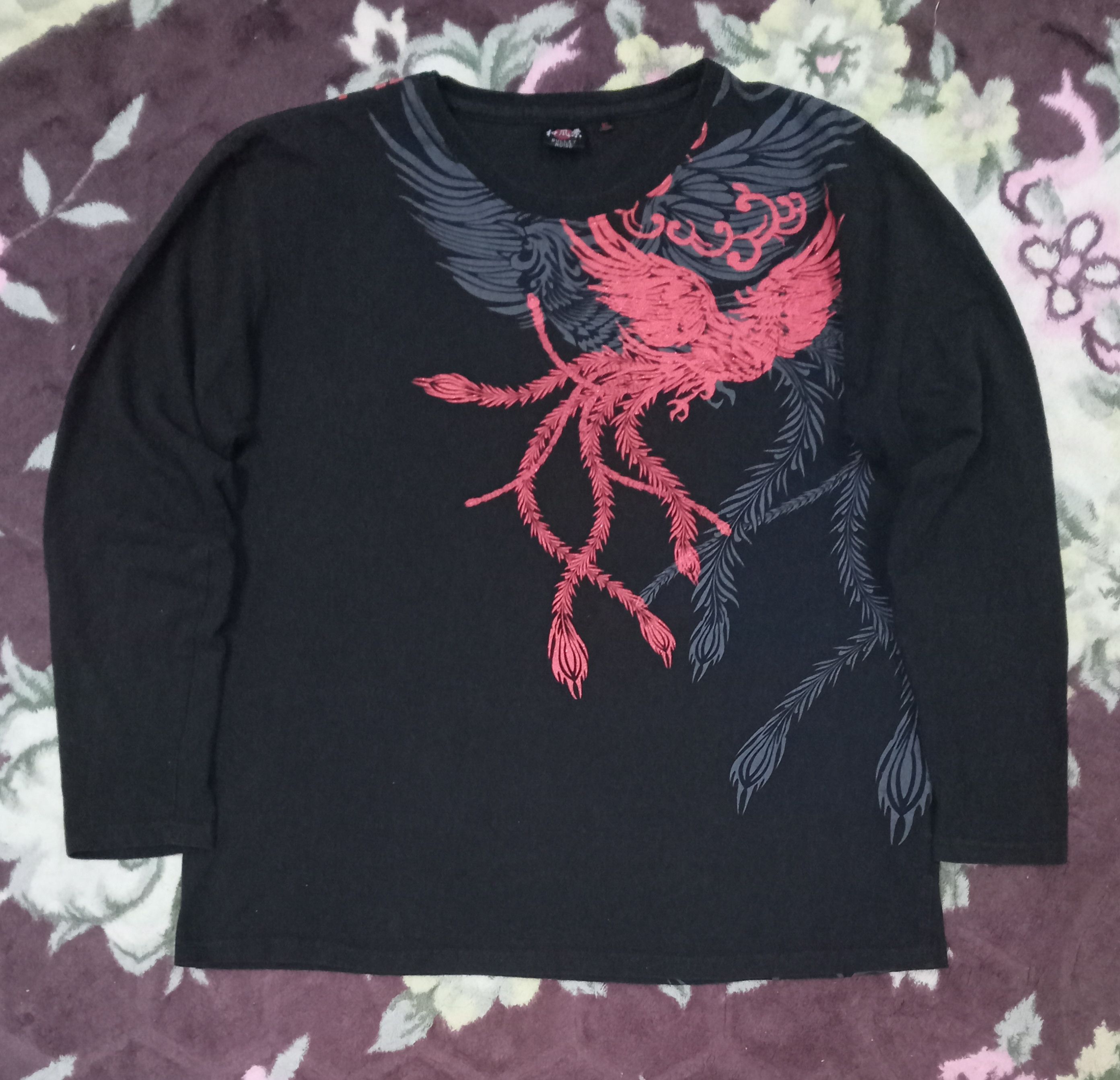 Bullet Noise Bullet Noise Pheonix Motive Long Sleeves T Shirt Size US XL / EU 56 / 4 - 1 Thumbnail