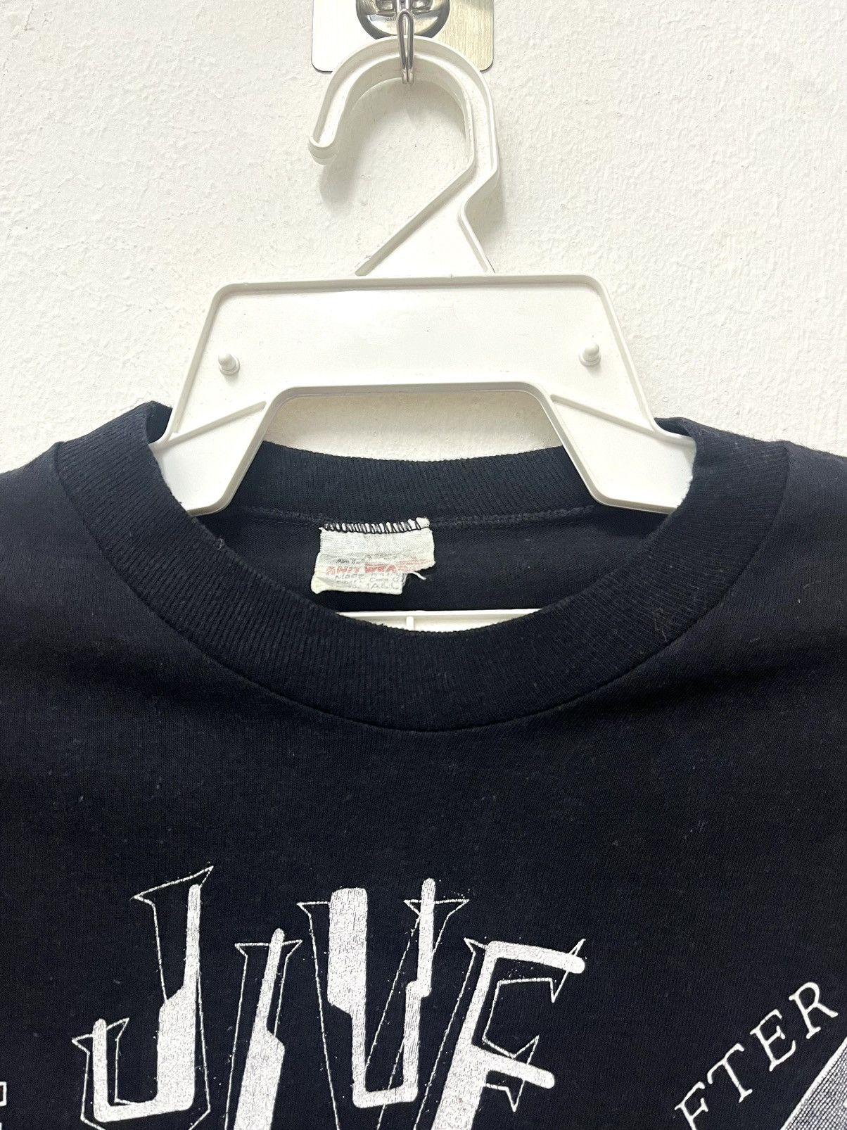 Band Tees × Vintage Vintage 80’s The clash Rock Punk Band T shirt promo Album Size US S / EU 44-46 / 1 - 7 Thumbnail