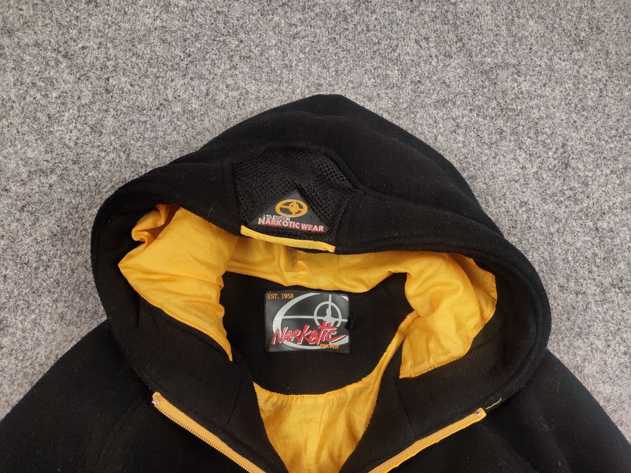 Narcotic GDC Vintage Narcotic Wear Baggy logo Fleece Jacket Y2K Style Size US M / EU 48-50 / 2 - 12 Thumbnail