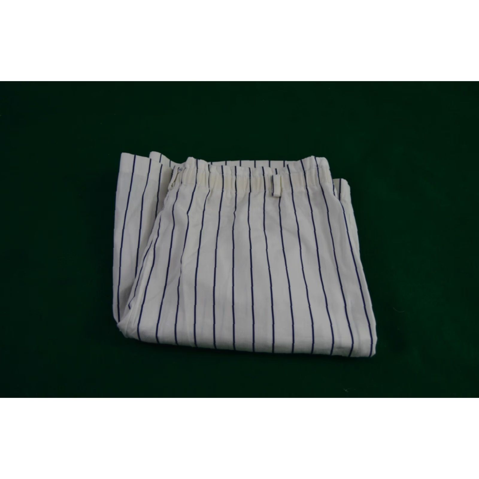 Vintage VINTAGE David Smith Pleated Blue White Stripe Shorts Women's (16) L Size 32" / US 10 / IT 46 - 4 Thumbnail