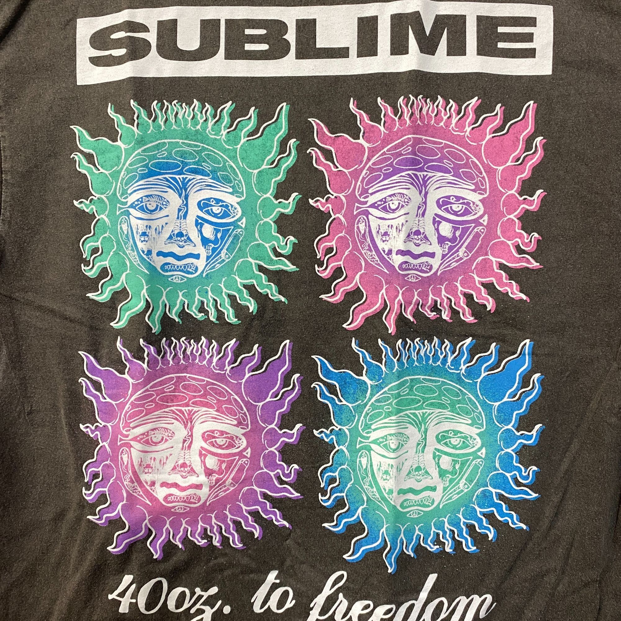 Sublime Sublime 40 Oz. To Freedom Sun Logo T-Shirt L/XL Size US XL / EU 56 / 4 - 2 Thumbnail