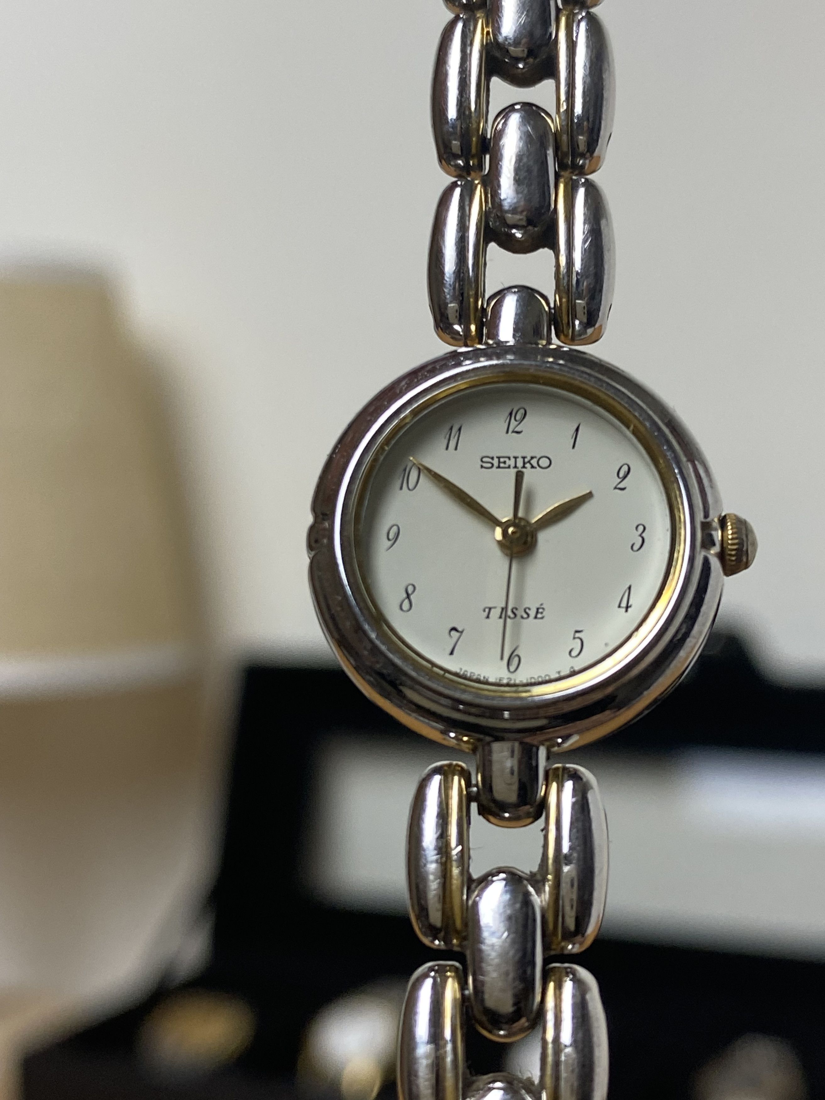 Seiko × Vintage 💥 Vtg Seiko Tisse Bracelet Lady Size ONE SIZE - 3 Thumbnail