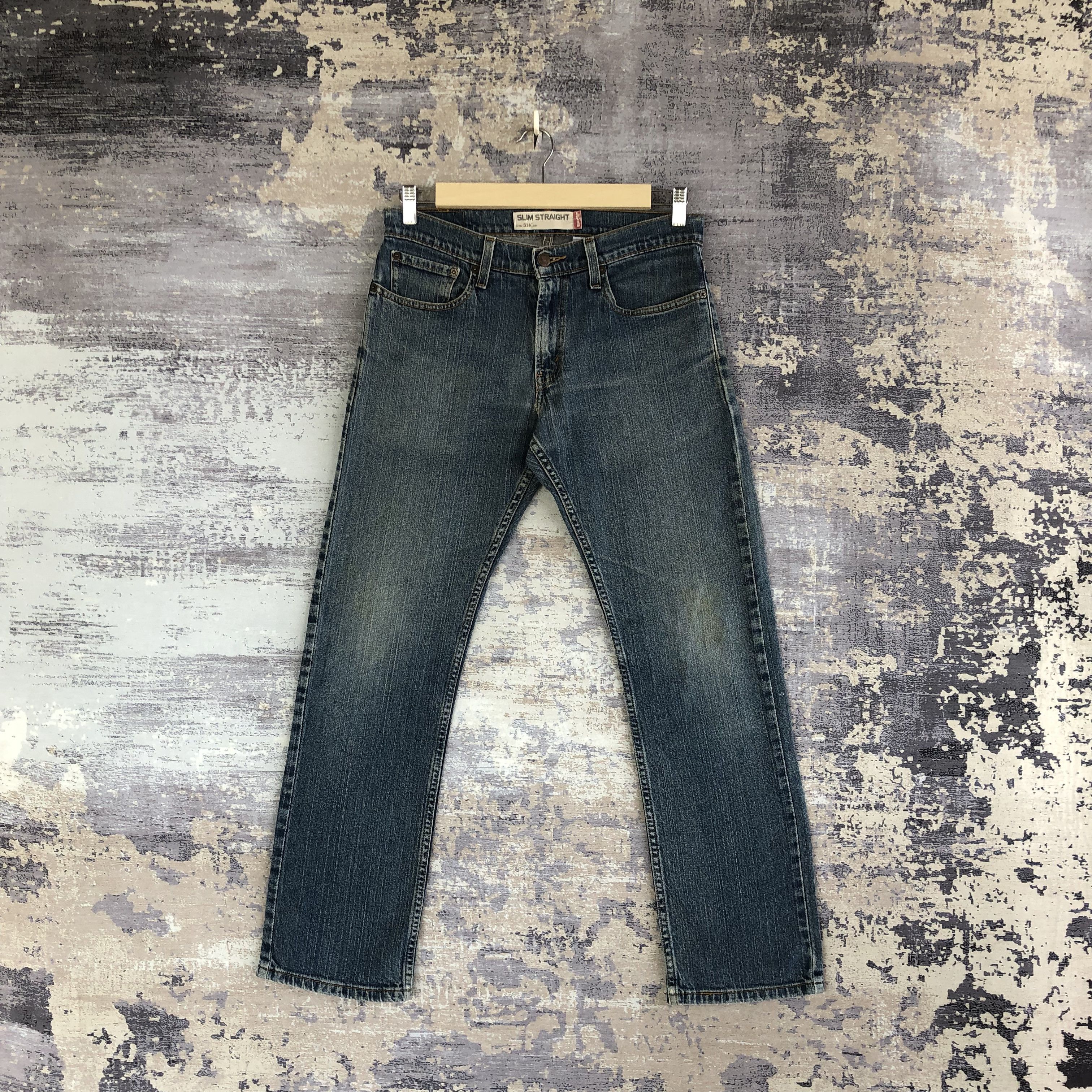 Levi's Vintage Y2k Levis 514 Faded Jeans Levi's Slim Straight Denim Size US 30 / EU 46 - 1 Thumbnail
