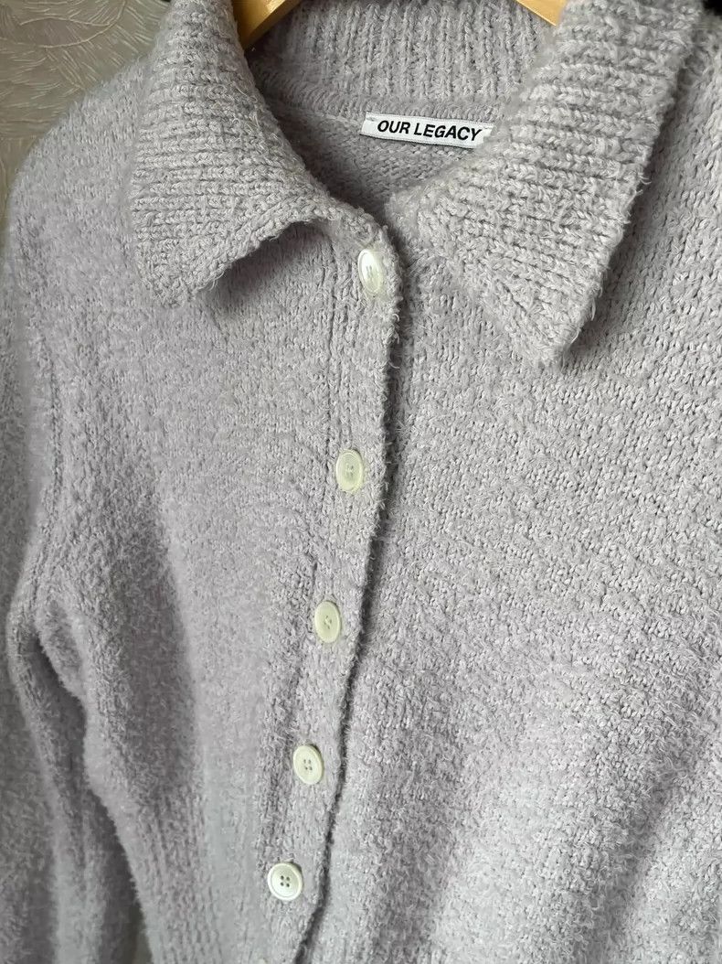 Our Legacy Our Legacy Light purple knit sweater Size XS / US 0-2 / IT 36-38 - 2 Thumbnail