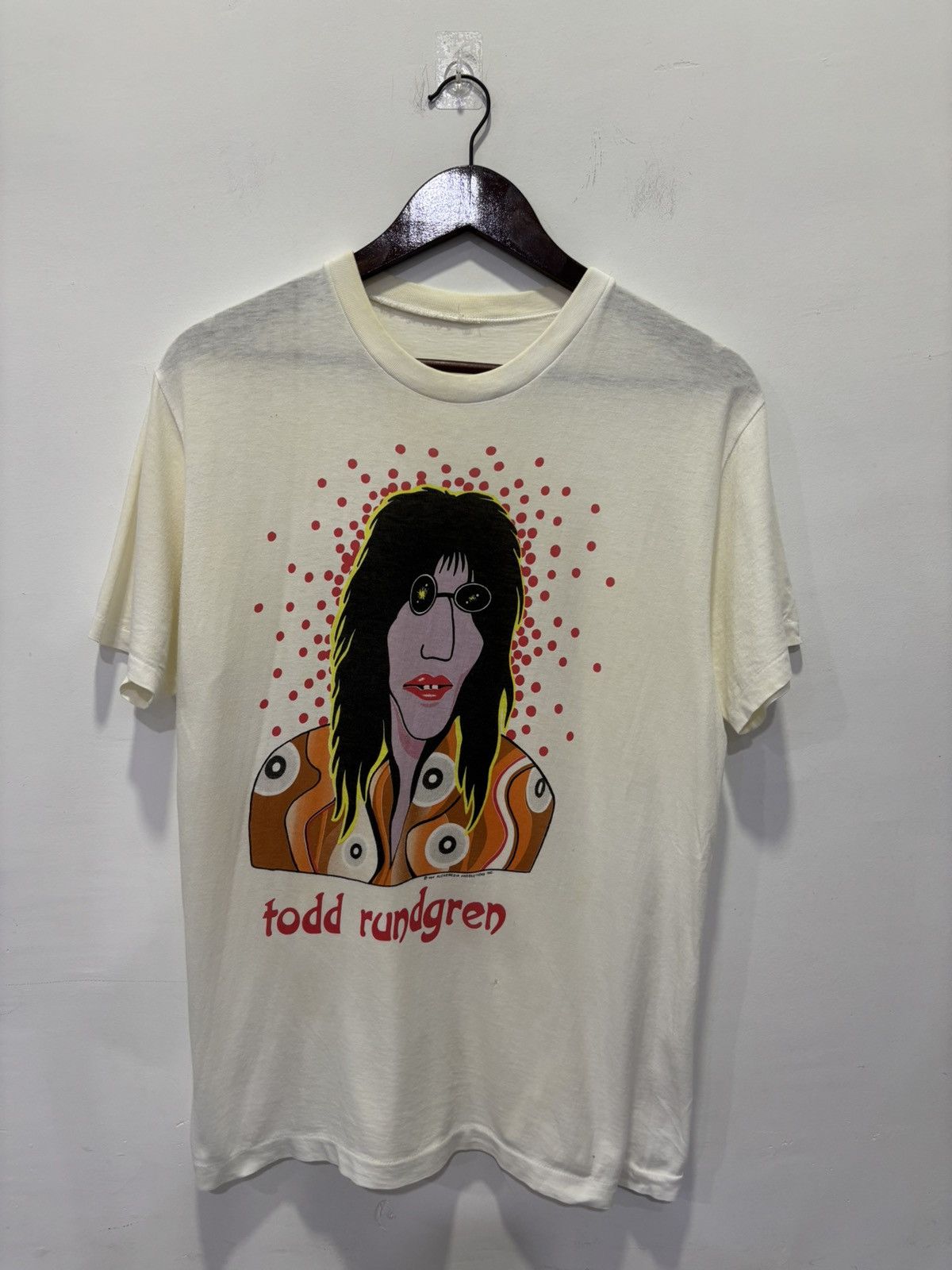 Band Tees Vintage 1989 Todd Rundgren Tshirt Size US M / EU 48-50 / 2 - 1 Thumbnail