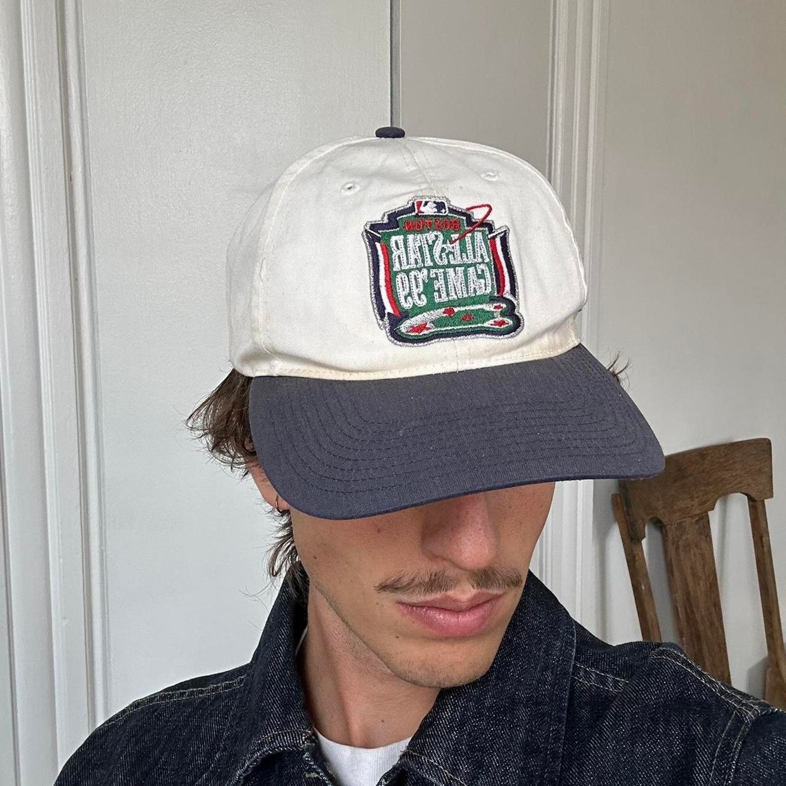 MLB × Vintage Vintage Boston Red Sox Baseball All Star Game Hat SnapBack Size ONE SIZE - 7 Thumbnail
