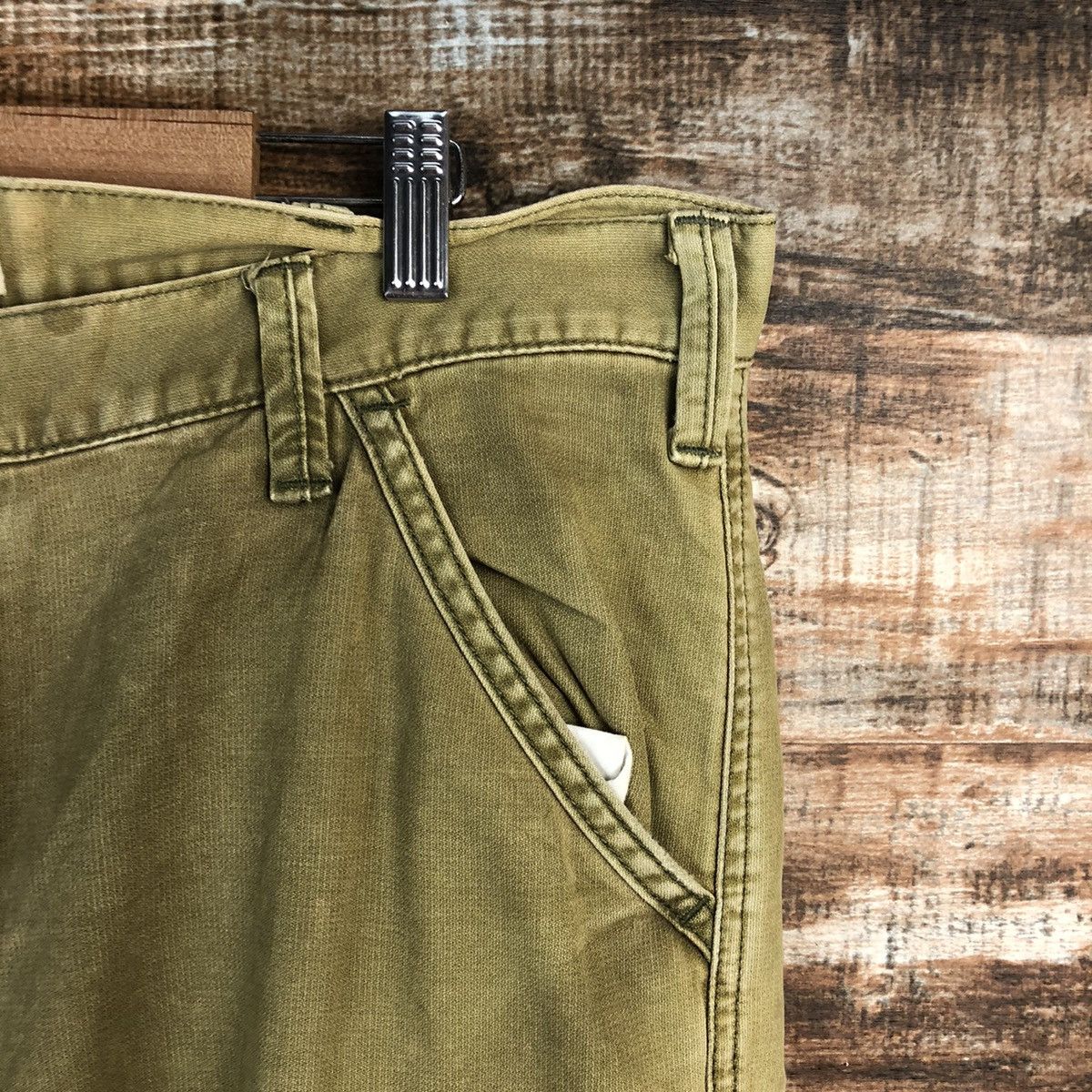 Alpha Industries DL Alpha Industries Green Cargo Multipocket Pants #C613 Size US 34 / EU 50 - 8 Thumbnail