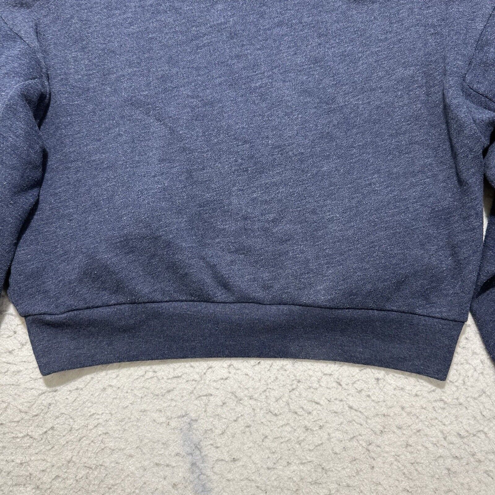 Forever 21 Forever 21 Small Cropped Hoodie Navy Blue Sweatshirt Size S / US 4 / IT 40 - 12 Thumbnail
