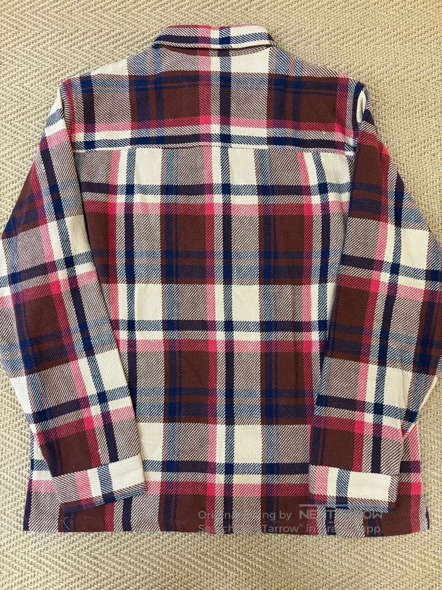 Bape BAPE Ape Head Patch Kimura Check Shirt Jacket. Size US XXL / EU 58 / 5 - 2 Thumbnail