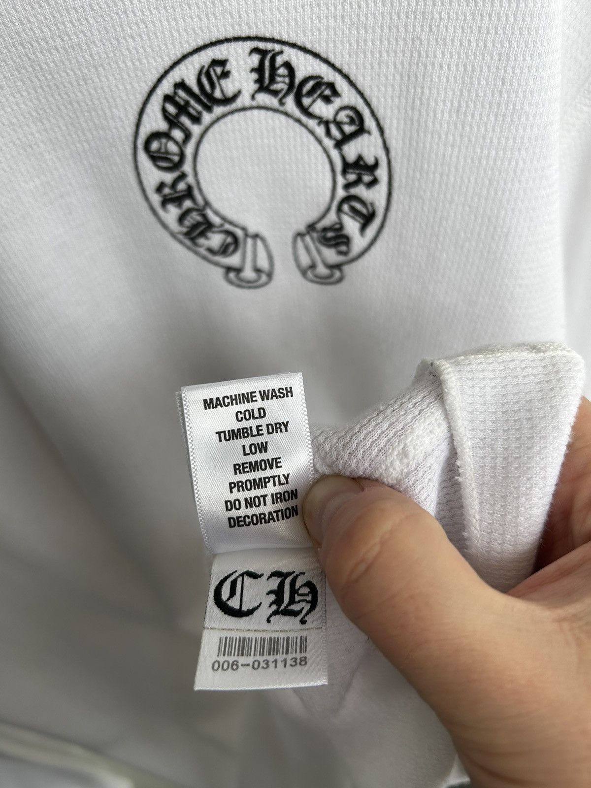 Chrome Hearts Chrome hearts longsleeve BIG logo on back Size US XL / EU 56 / 4 - 7 Thumbnail