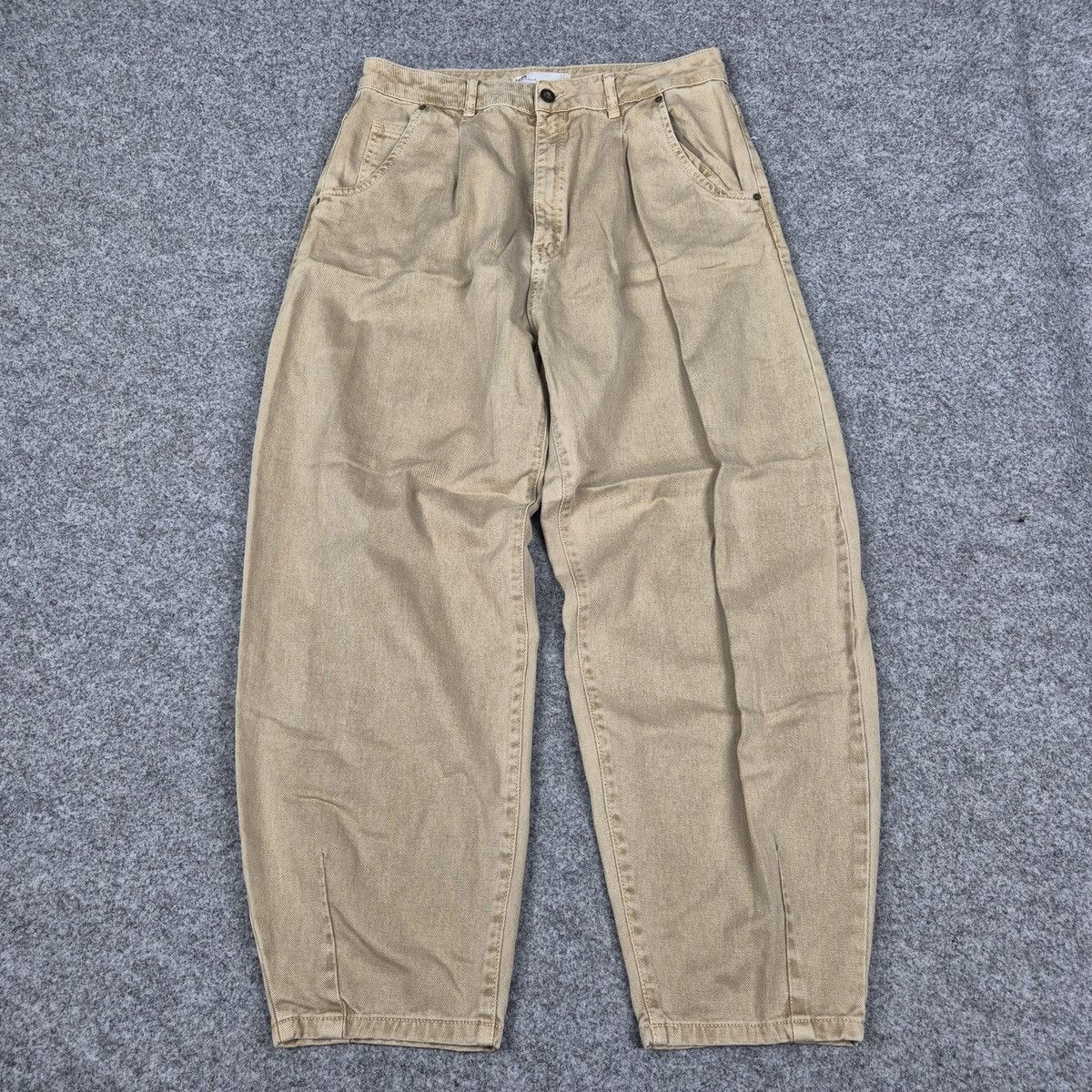 Zara Zara barrel pants Size US 34 / EU 50 - 3 Thumbnail
