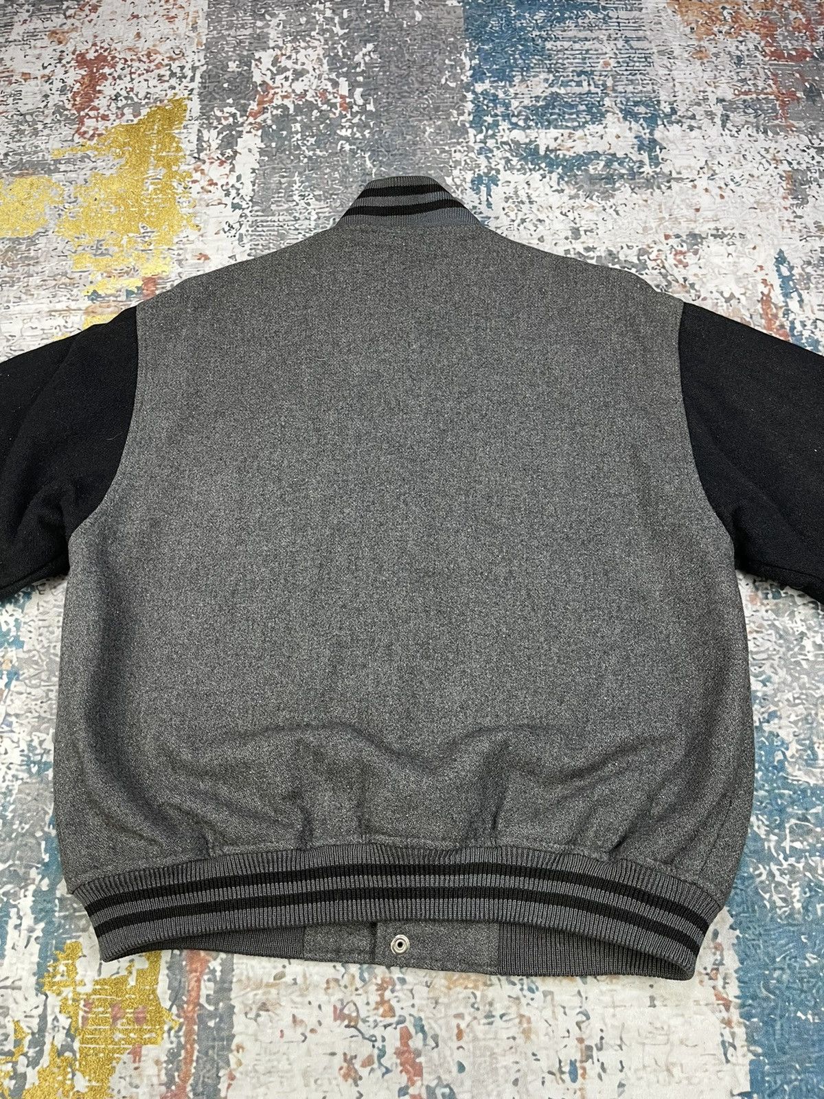 Vintage Vtg KEARNEY HOUSE Wool Varsity Jacket Size US M / EU 48-50 / 2 - 5 Thumbnail