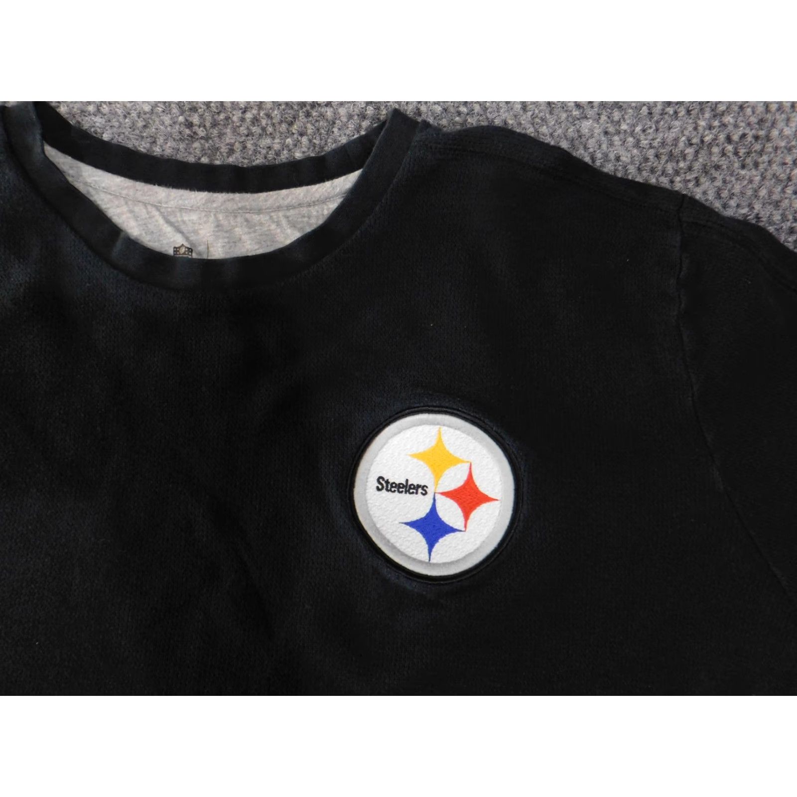 Nike Pittsburgh Steelers Shirt Mens XL Black Long Sleeve Nike NFL Team Apparel Cotton Size US XL / EU 56 / 4 - 5 Thumbnail
