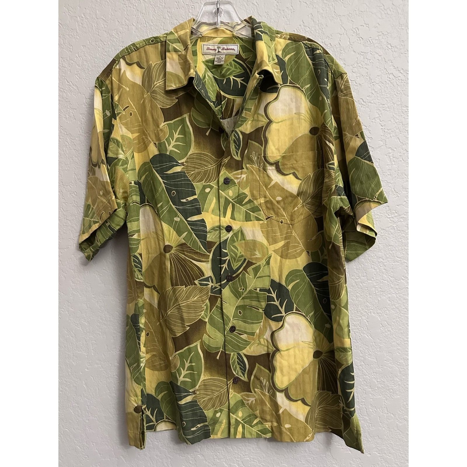 Tommy Bahama TOMMY BAHAMA HAWAIIAN Shirt 100% Silk Button S/S Shirt Small Size US S / EU 44-46 / 1 - 1 Thumbnail