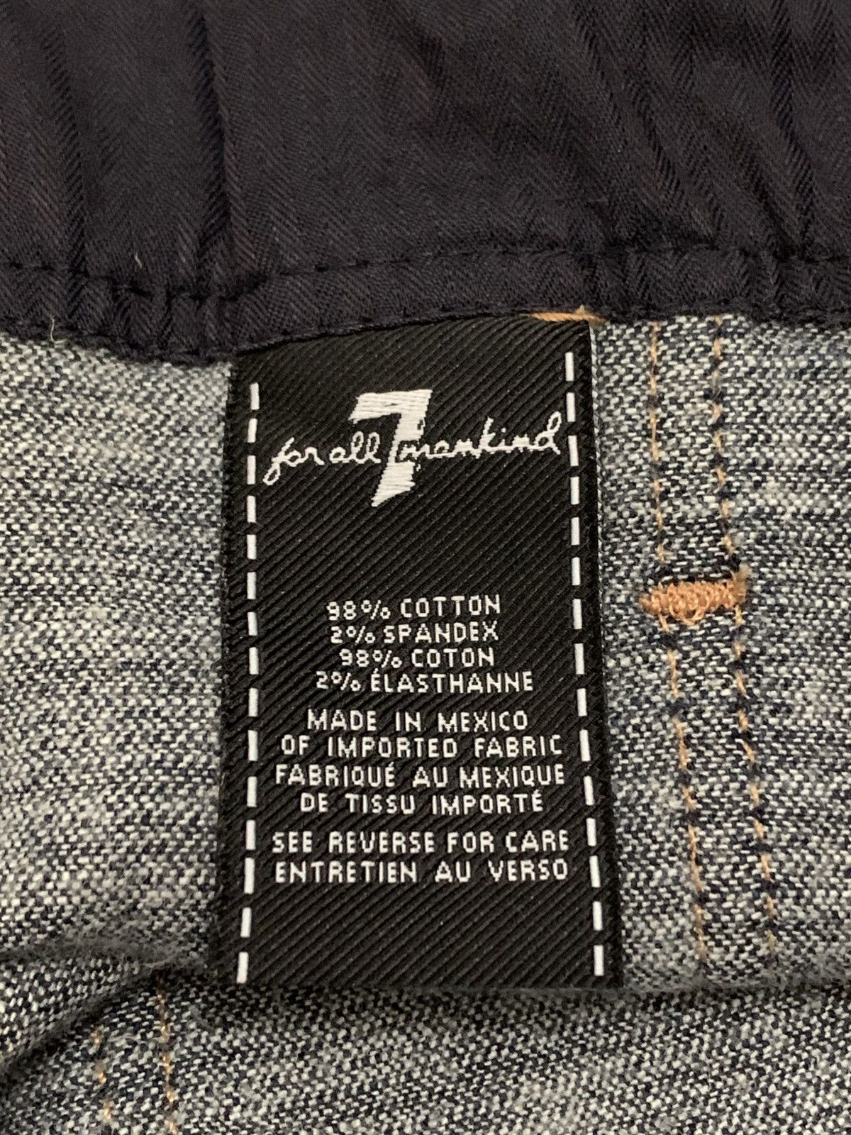 7 For All Mankind 7 FOR ALL MANKIND Denim Jumpsuit Size 26" / US 2 / IT 38 - 13 Thumbnail