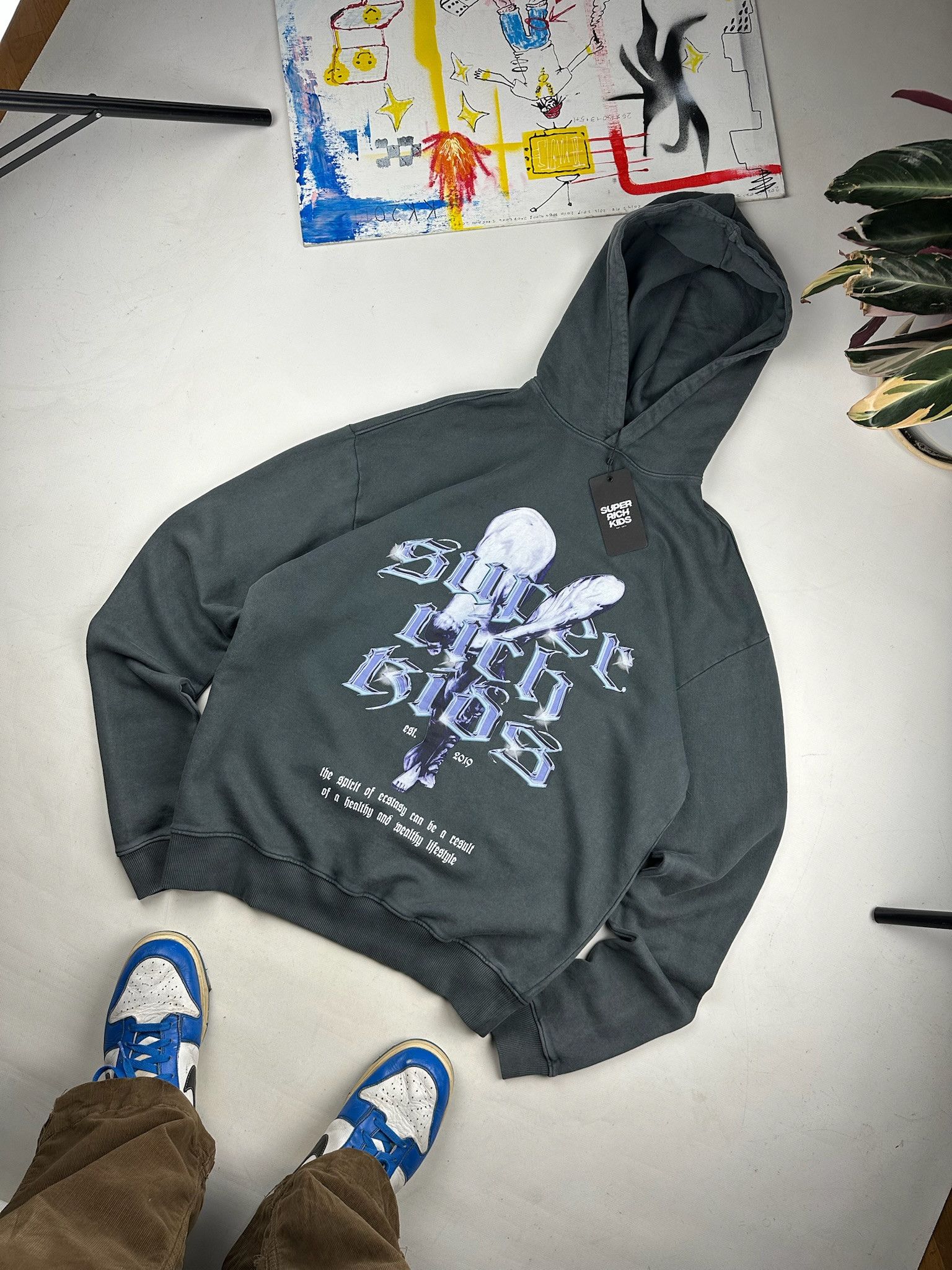 Other Baggy Streetwear Hoodie rolls royce logo Size US M / EU 48-50 / 2 - 11 Thumbnail