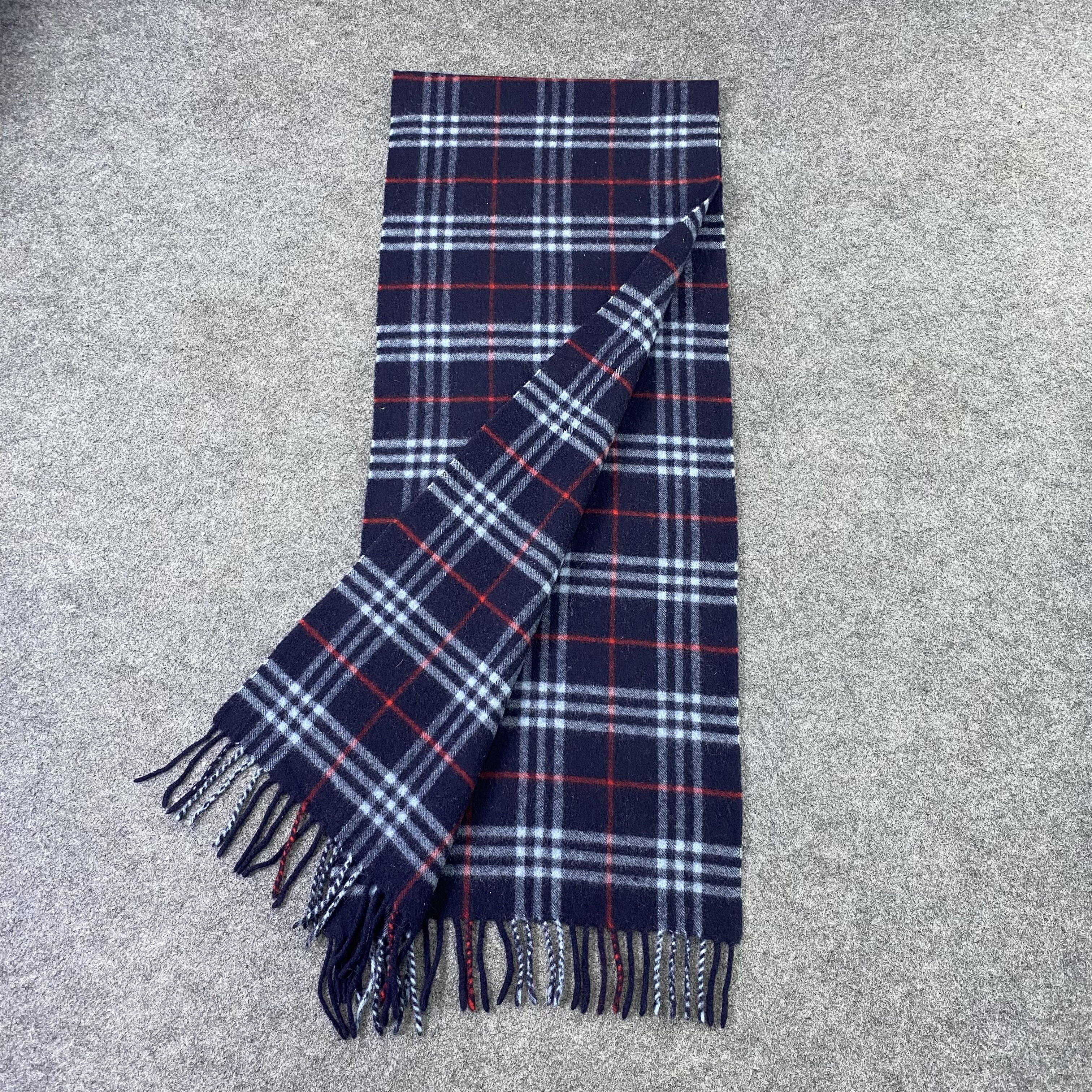 Burberry Burberry Wool Muffler / Scarf / Neckwear-T1513 Size ONE SIZE - 3 Thumbnail