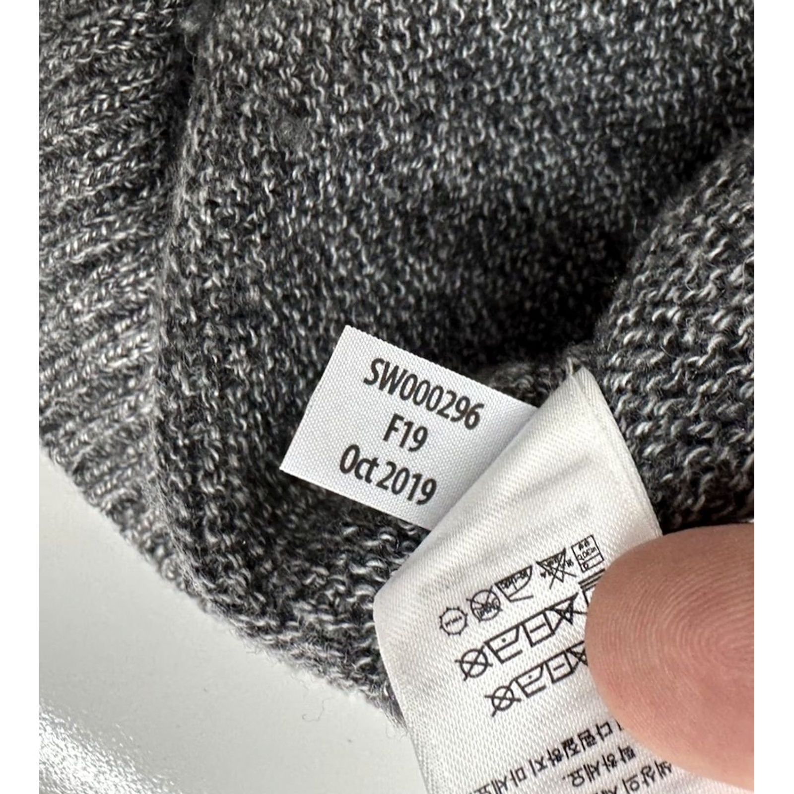 Smartwool Smartwool Mens Large Gray Ripple Ridge 1/2 Zip Sweater Merino Blend Size US L / EU 52-54 / 3 - 5 Thumbnail