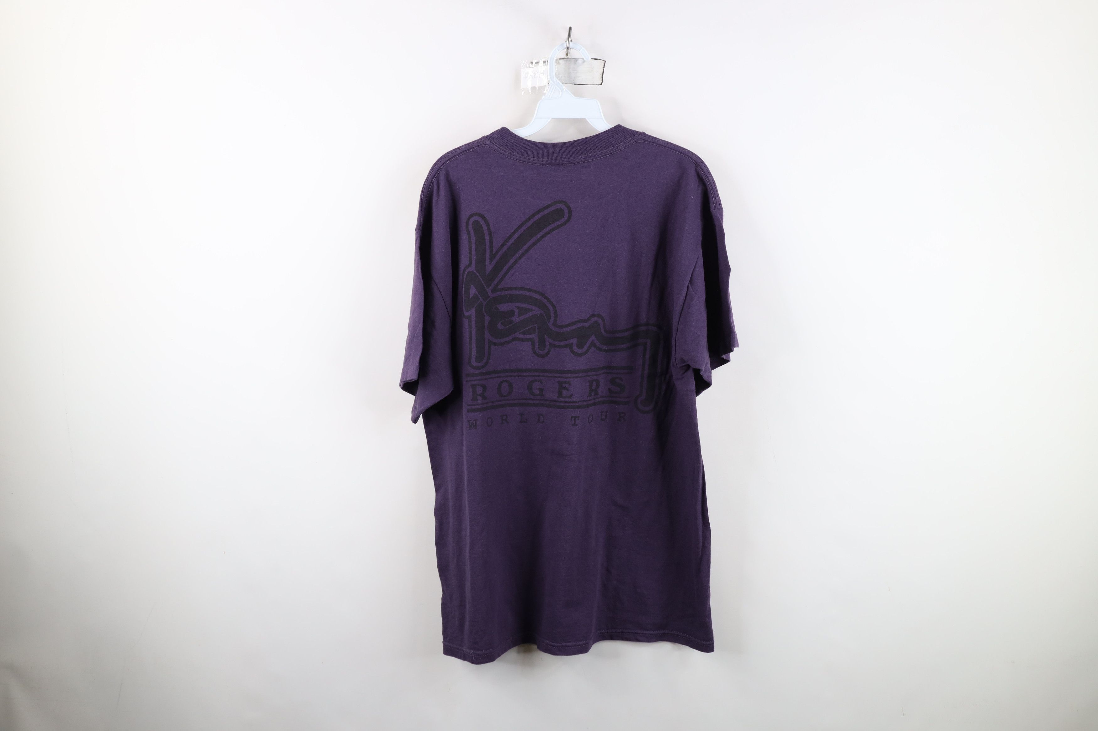 Vintage Vintage 90s Tour Kenny Rogers Band Short Sleeve T-Shirt Size US L / EU 52-54 / 3 - 12 Thumbnail