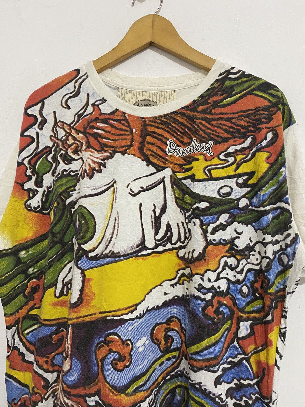 Japanese Brand 💸BINDINGOFFER💸Download psychedelic eyes surfboard styled Size US L / EU 52-54 / 3 - 2 Thumbnail