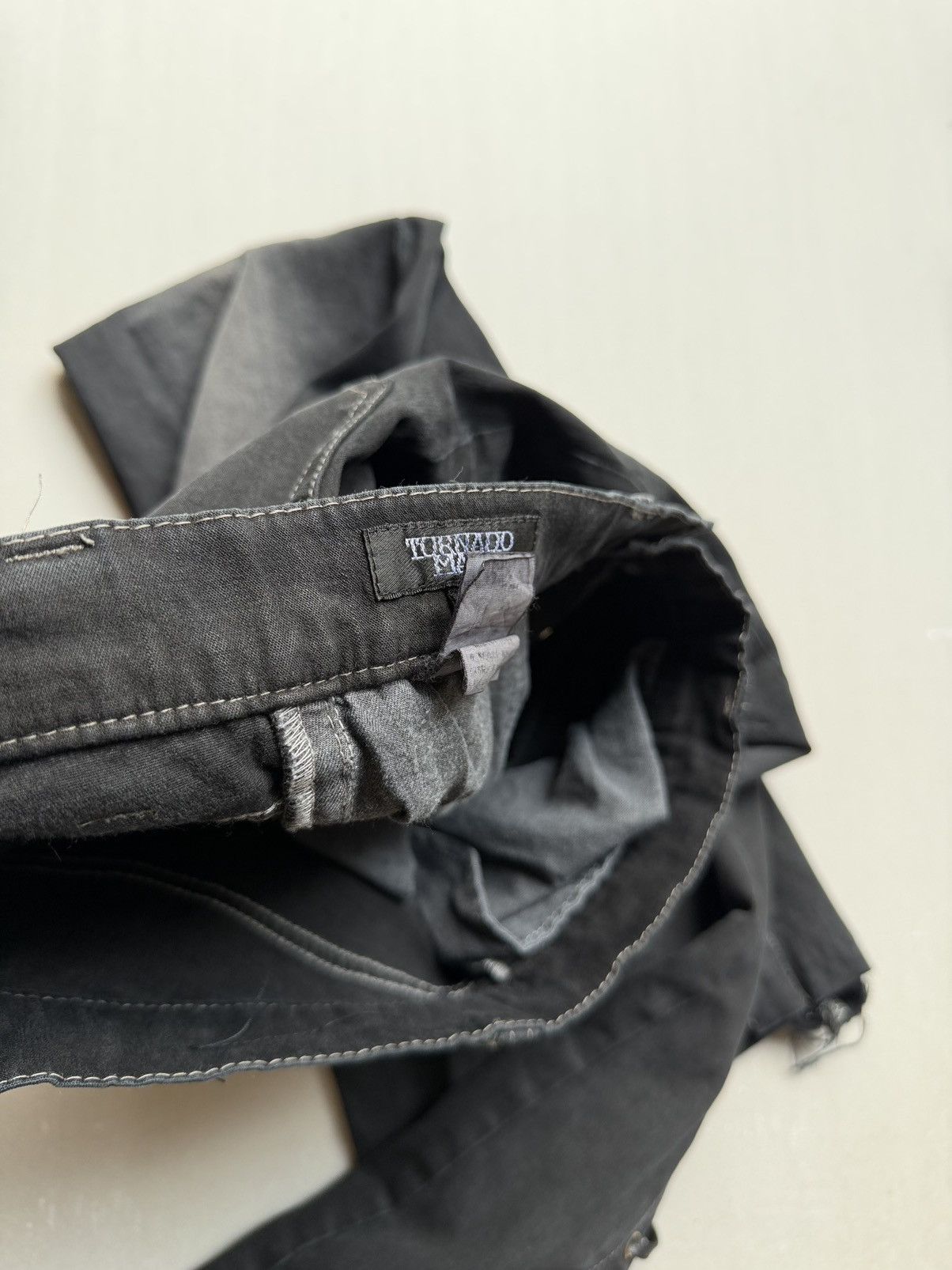 Tornado Mart lace up flare jeans Size US 29 - 7 Thumbnail