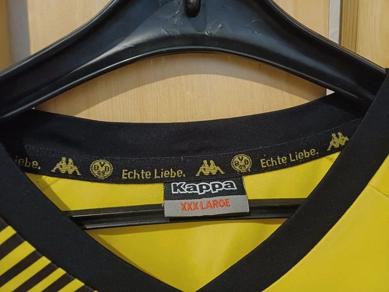 Kappa Original Borussia Dortmund 2011/12 Champions League shirt Size US XXL / EU 58 / 5 - 13 Thumbnail